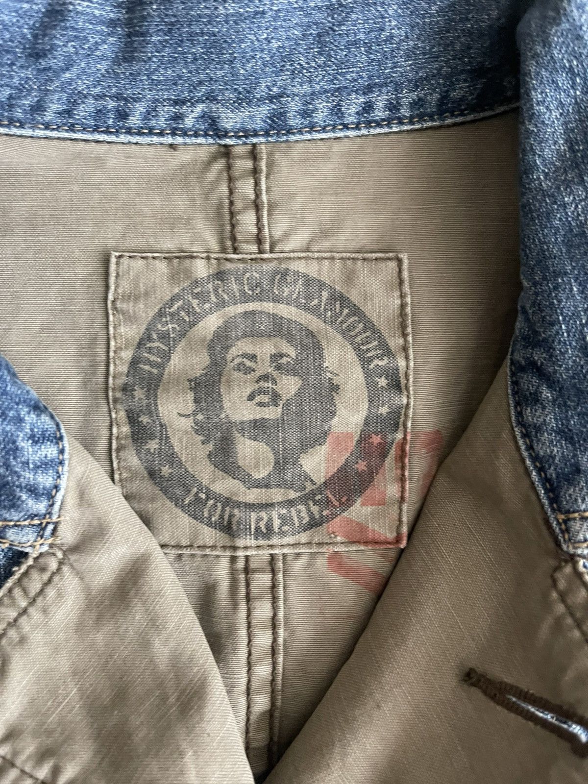 Hysteric Glamour Hysteric Glamour Khaki/Denim Jacket Size US M / EU 48-50 / 2 - 6 Thumbnail