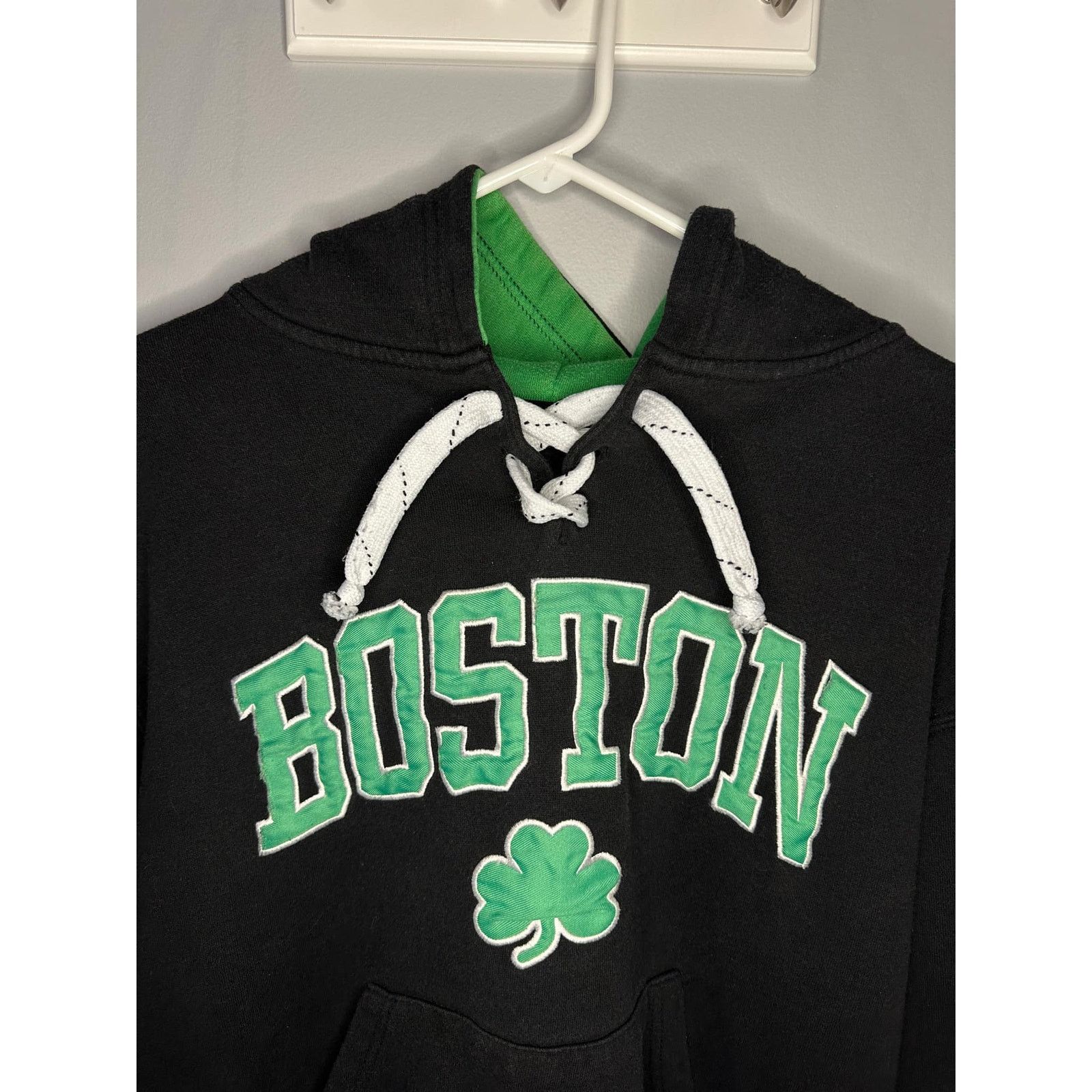 Other Bay State Apparel Boston Celtic Long Sleeve Hoodie Black S Size US S / EU 44-46 / 1 - 6 Thumbnail