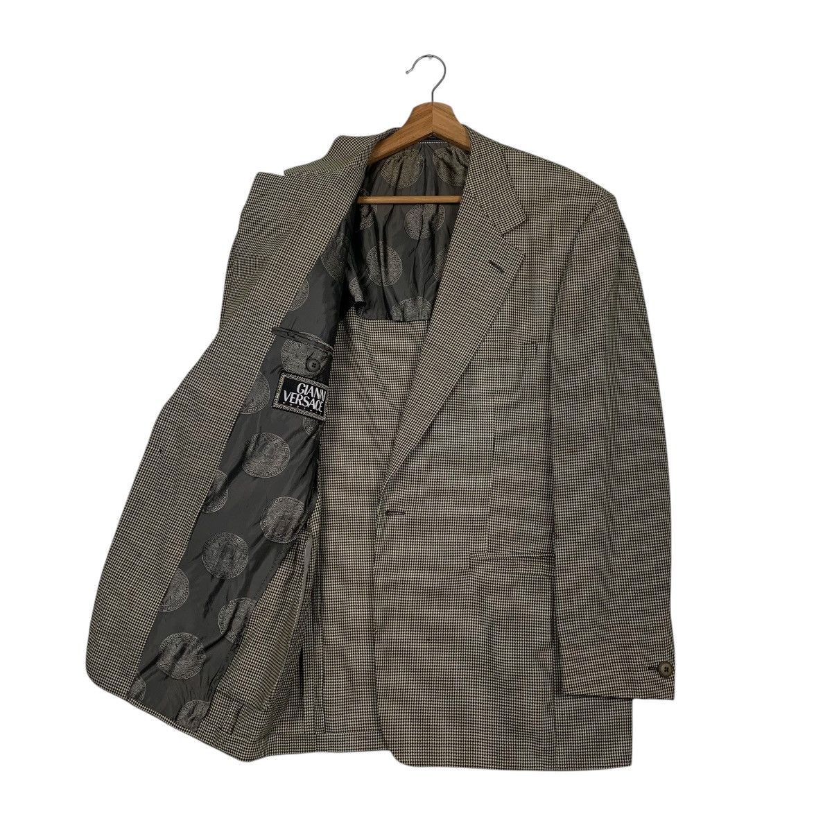 Versace Vintage Gianni Versace Couture Wool Blazer Jacket Size US M / EU 48-50 / 2 - 9 Thumbnail