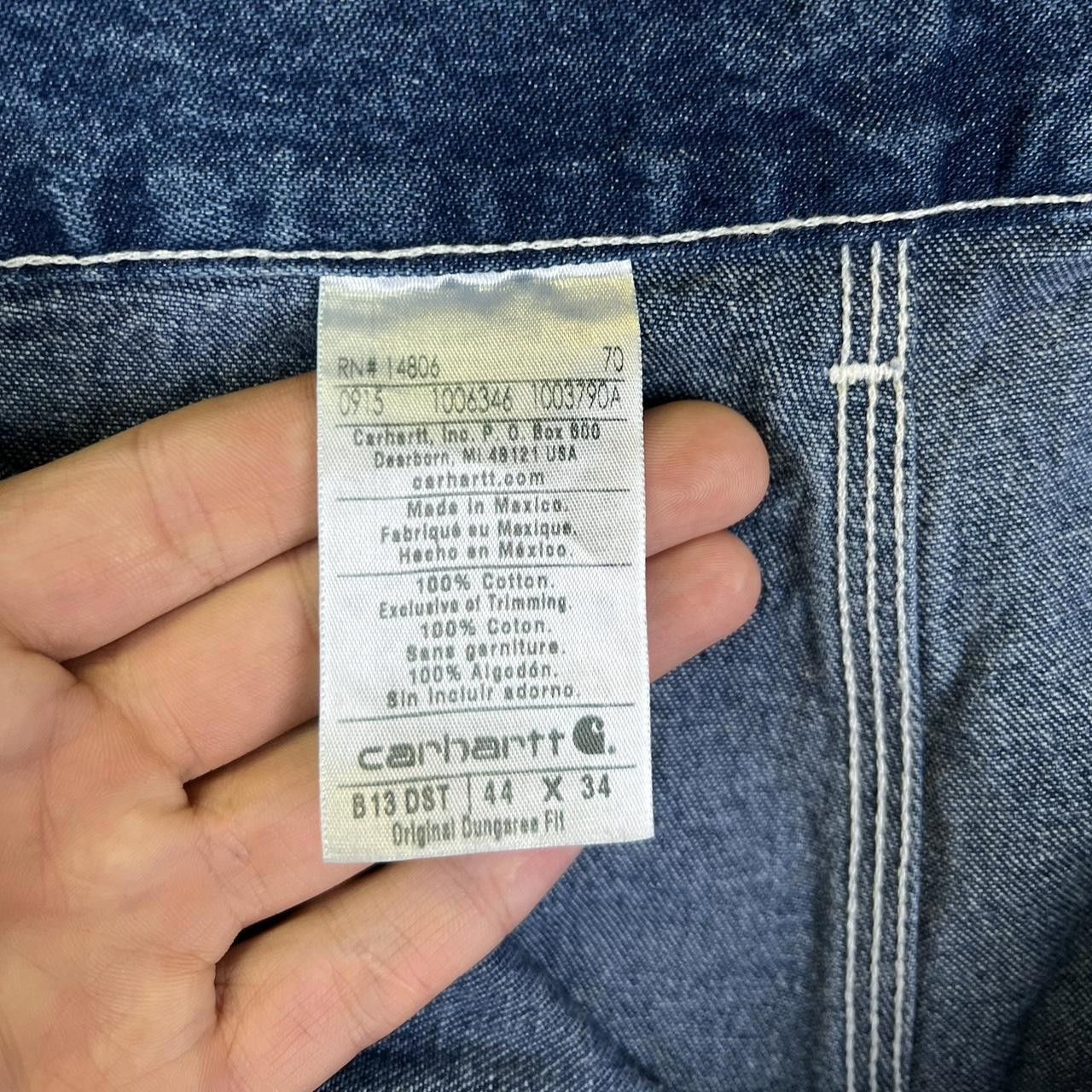 Carhartt Carhartt Relaxed Fit Denim Work Pants Size US 44 / EU 60 - 6 Thumbnail
