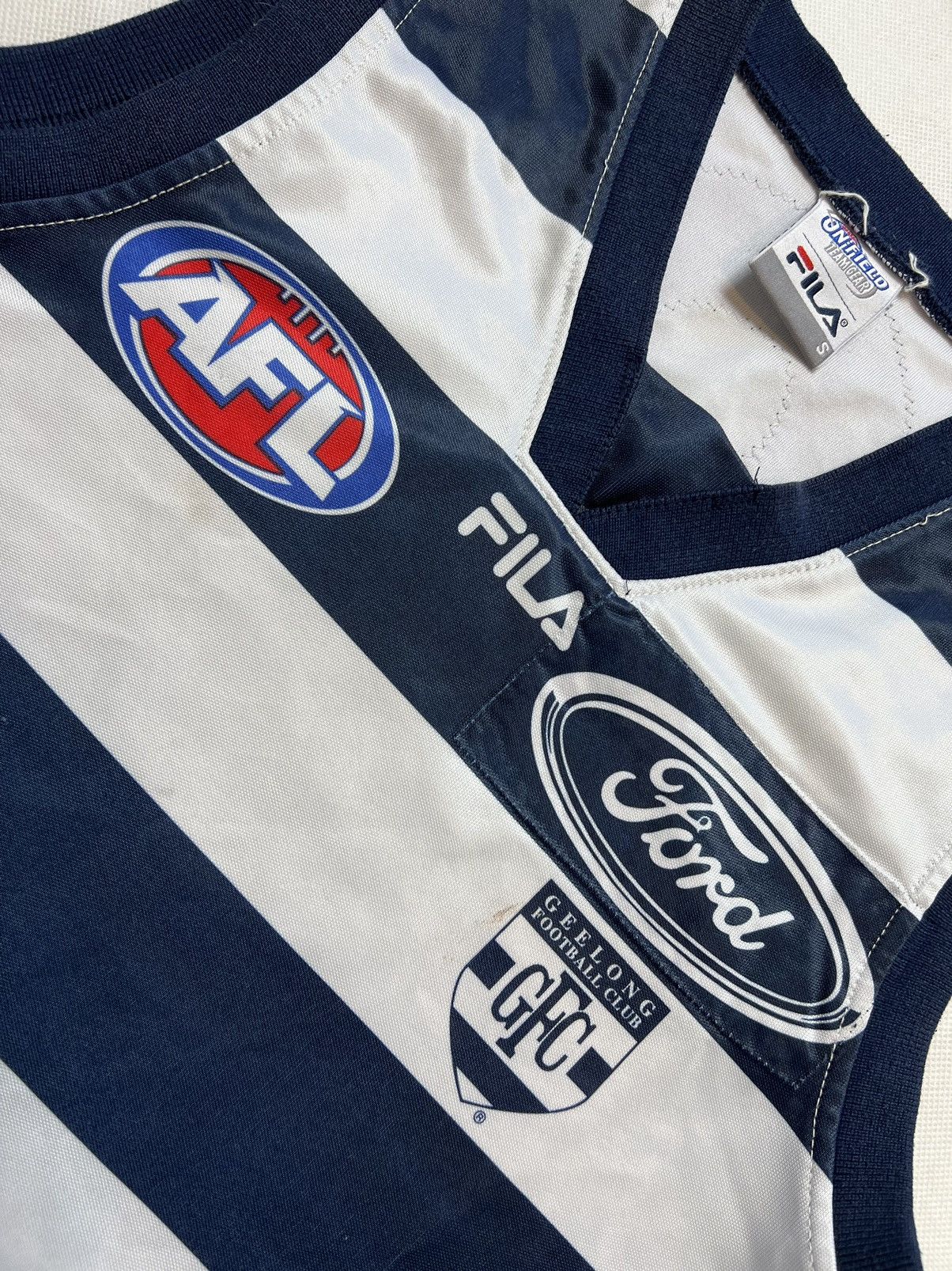 Fila Fila AFL Geelong Football Club 6 Ford Jersey Geelong Cats Size US S / EU 44-46 / 1 - 5 Thumbnail