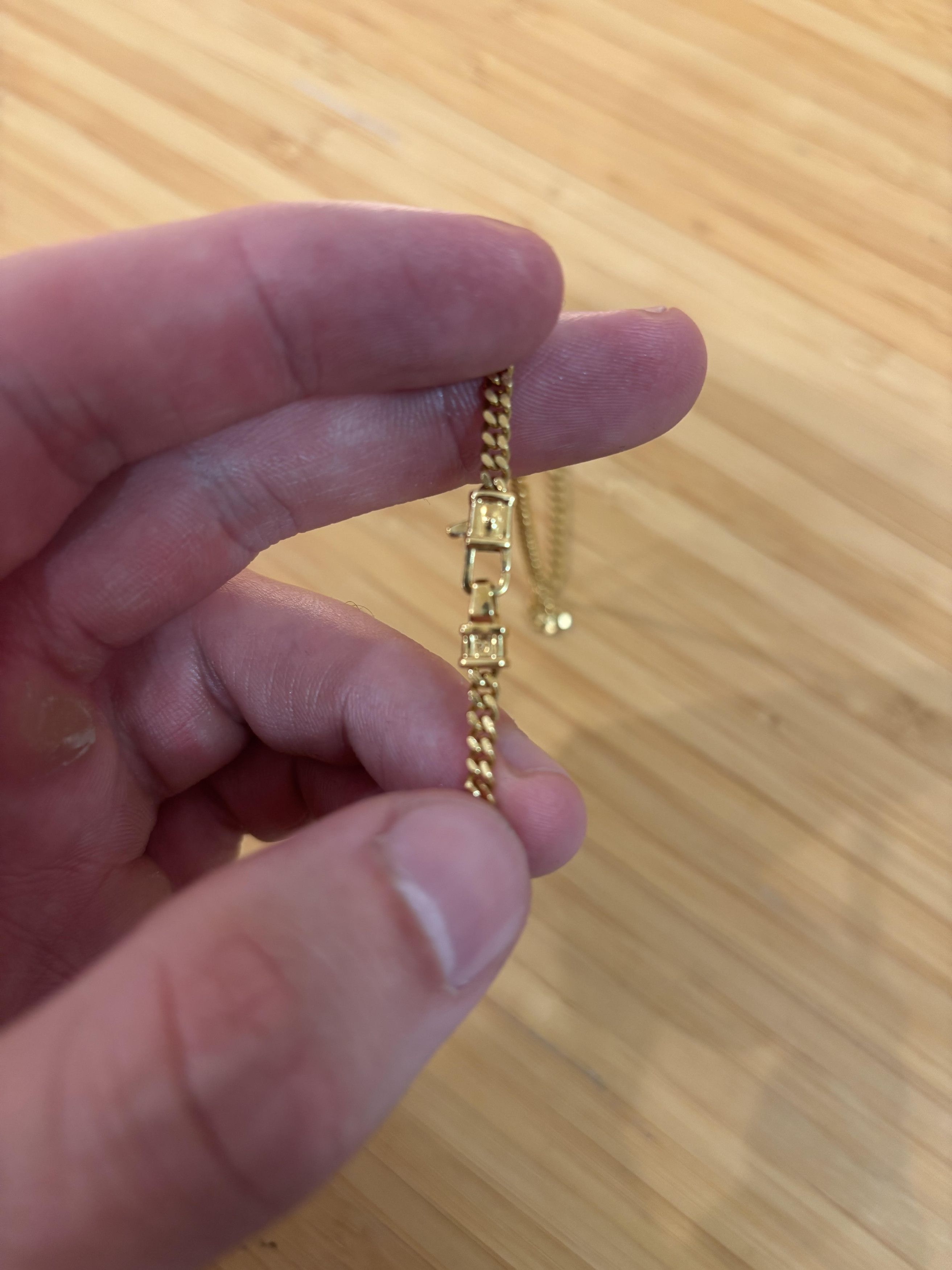 Tom Wood Tom Wood - Curb Chain M Gold 22.5 Inch Size ONE SIZE - 1 Thumbnail