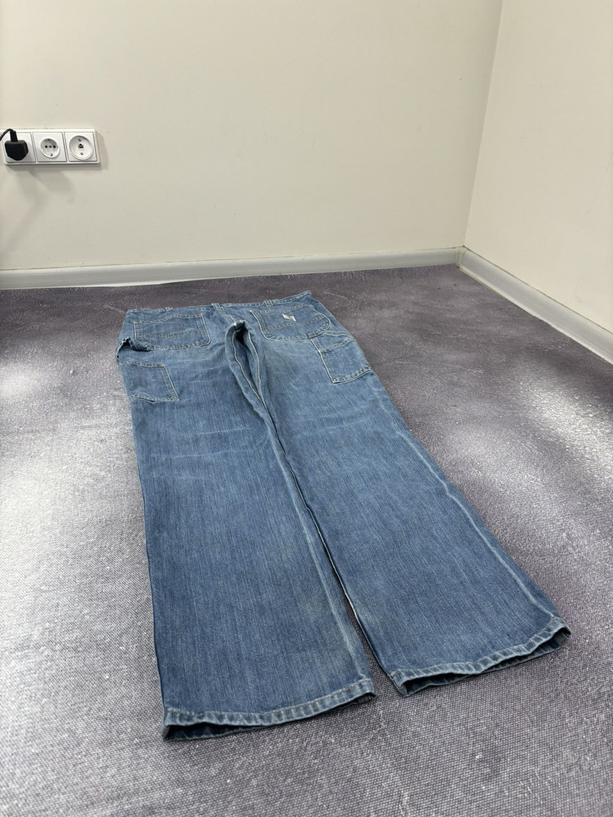 Carhartt Vintage Carhartt Y2K Hype Relaxed Fit Faded Work Denim Jeans Size US 38 / EU 54 - 4 Thumbnail