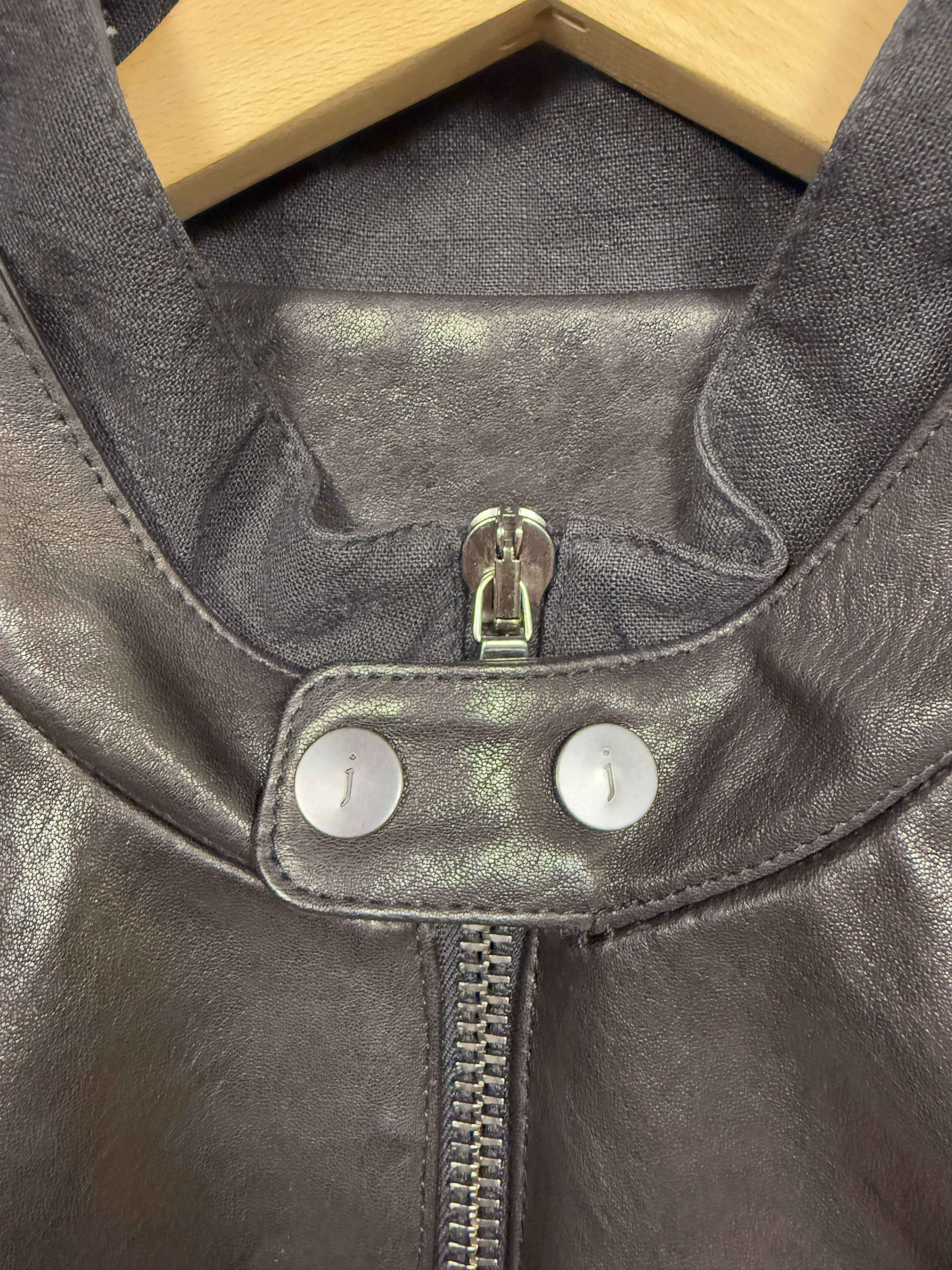 John Varvatos $1898 John Varvatos Leather Racer Jacket Size US XL / EU 56 / 4 - 8 Thumbnail