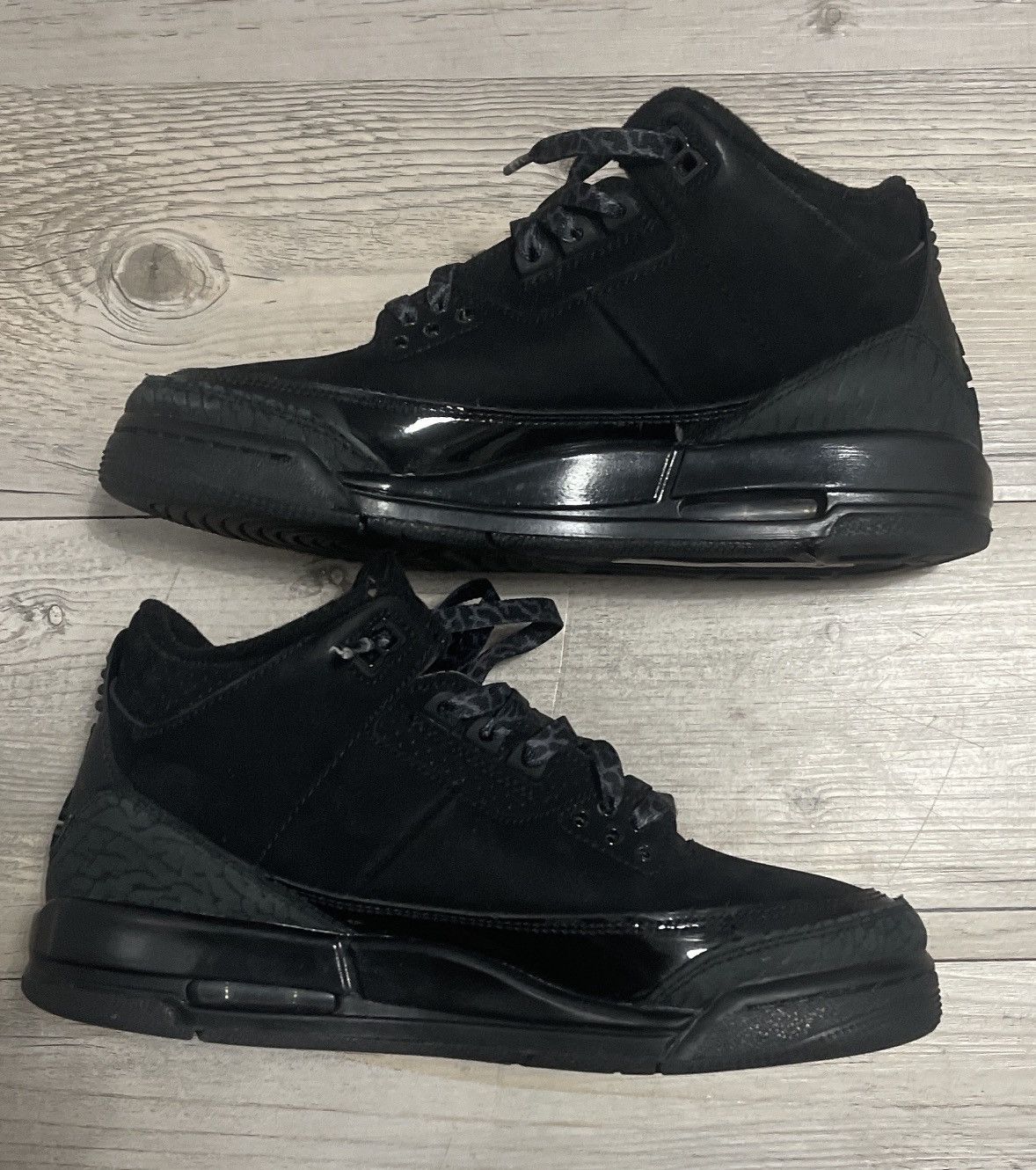 Jordan Brand Black cat Jordan 3 Size US 7 / EU 40 - 1 Thumbnail