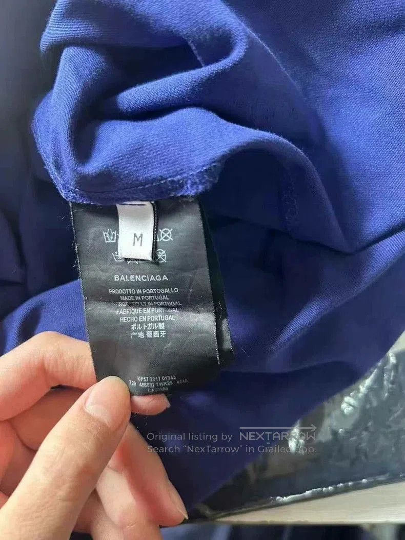 Other Balenciaga Blue Coke Short Sleeve Tee. Size US M / EU 48-50 / 2 - 4 Thumbnail