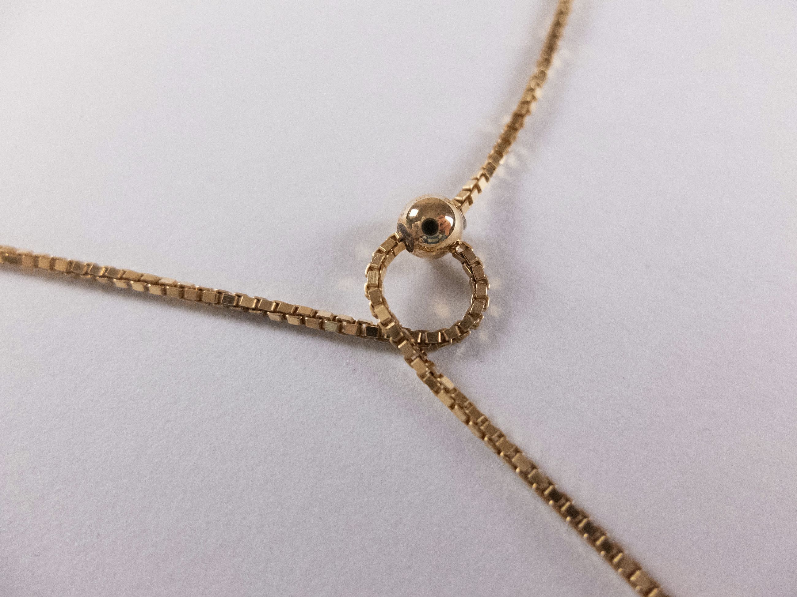 Bottega Veneta BOTTEGA VENETA gold plated silver sphere pendant necklace q Size ONE SIZE - 6 Thumbnail