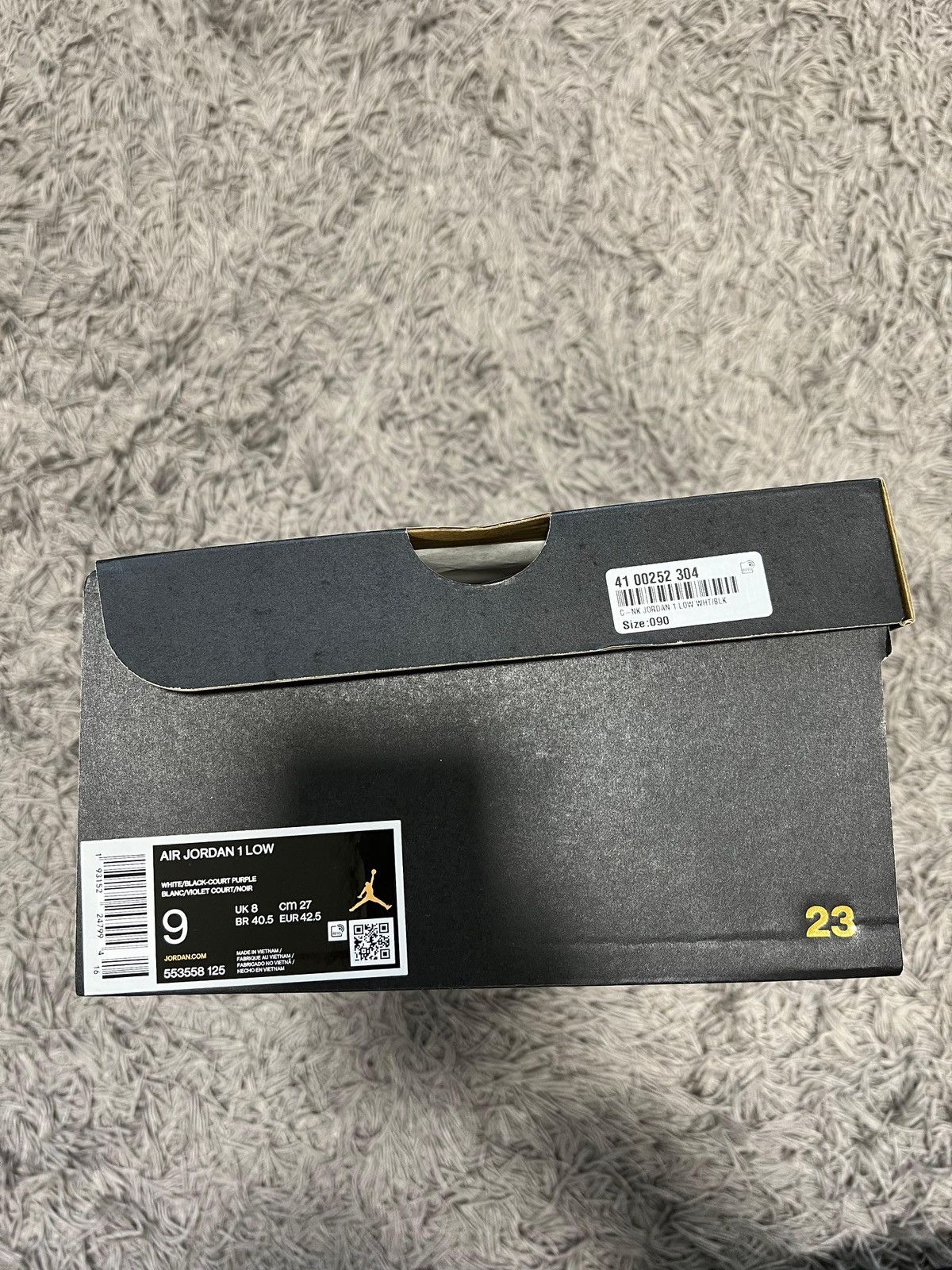 Nike Jordan 1 Low Court Purple Size US 9 / EU 42 - 13 Thumbnail