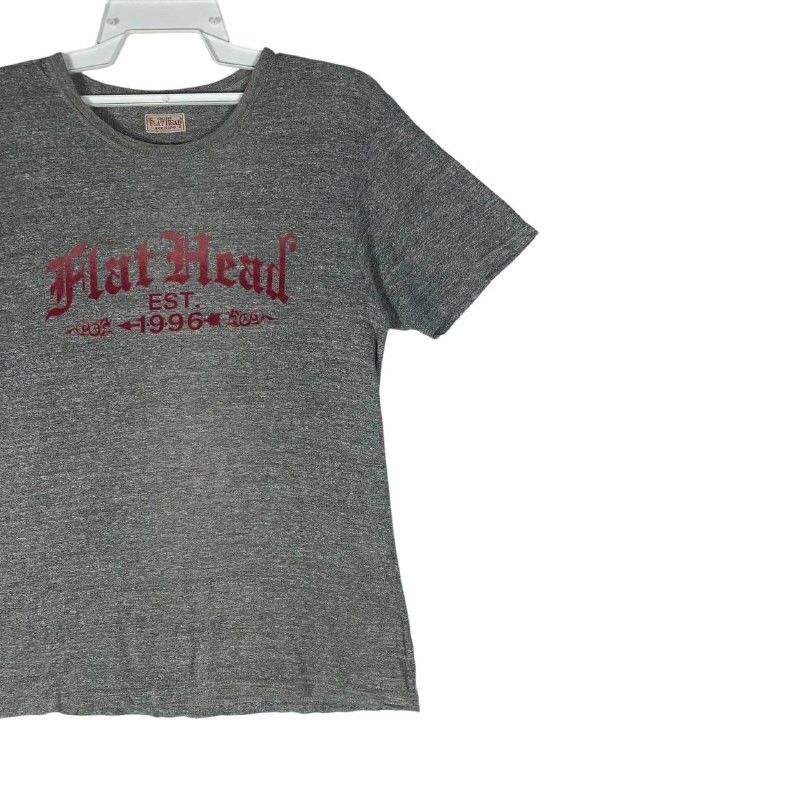 The Flat Head Vintage 90s The Flat Head T-shirt Size US M / EU 48-50 / 2 - 4 Thumbnail