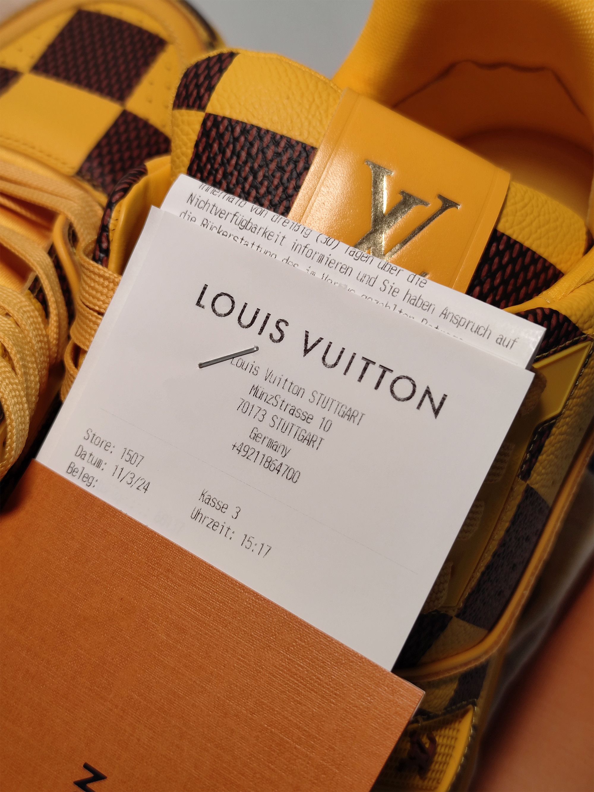 Louis Vuitton × Pharrell Louis Vuitton LV Trainer Damier Size US 10 / EU 43 - 6 Thumbnail