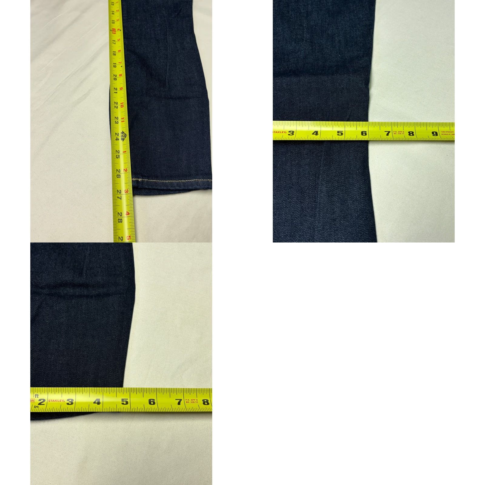 Lucky Brand Lucky Brand Bridgette High Rise Skinny Jeans Women Dark Wash 25 Inseam 27 Button Fly 5-Pocket Denim Comfort Stretch NWT Size 42" / US 20 - 10 Thumbnail