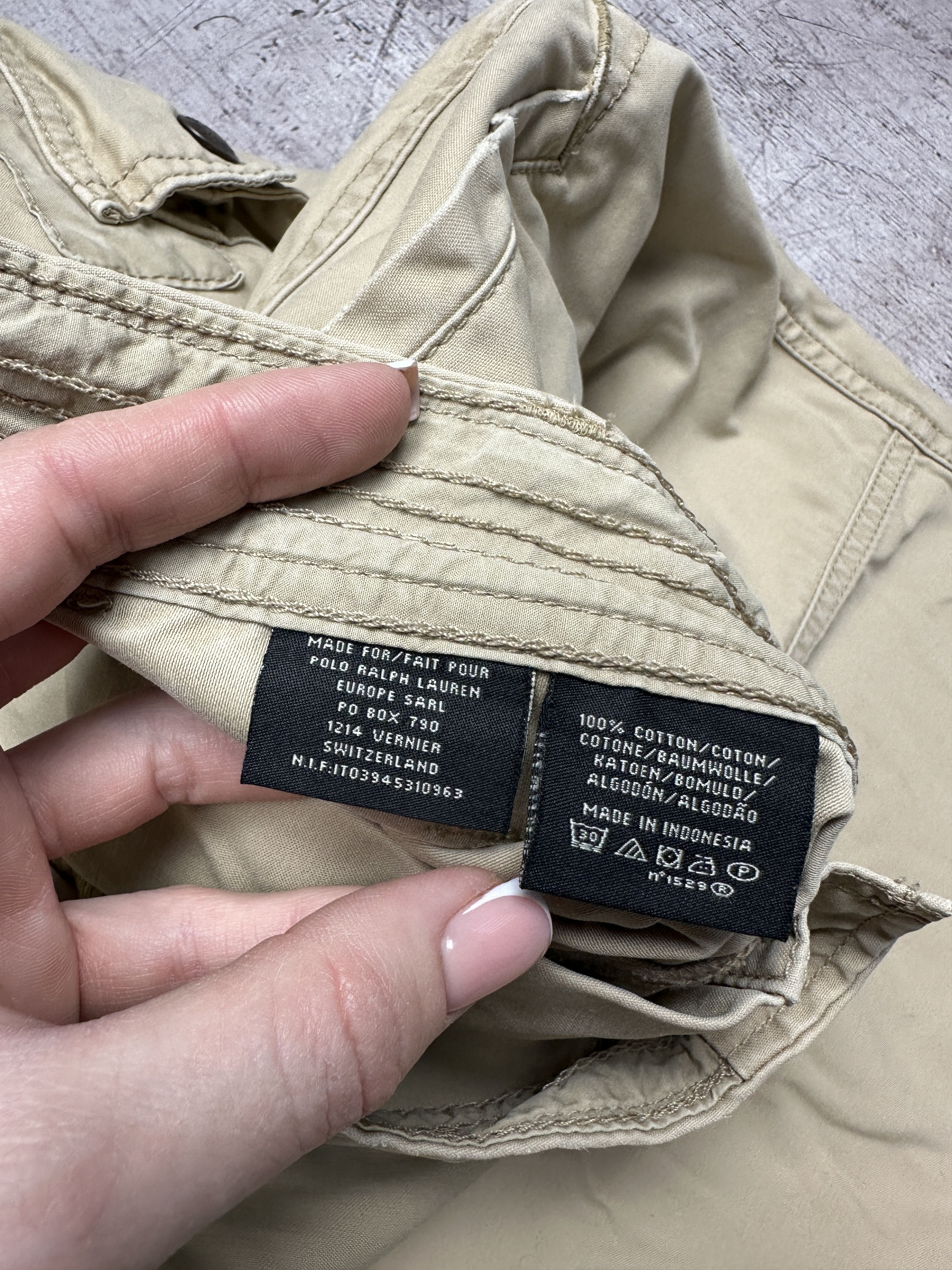 Lauren Ralph Lauren × Polo Ralph Lauren × Vintage Polo Ralph Lauren Jeans Co. Vintage Mens Workwear Pants Size US 38 / EU 54 - 6 Thumbnail