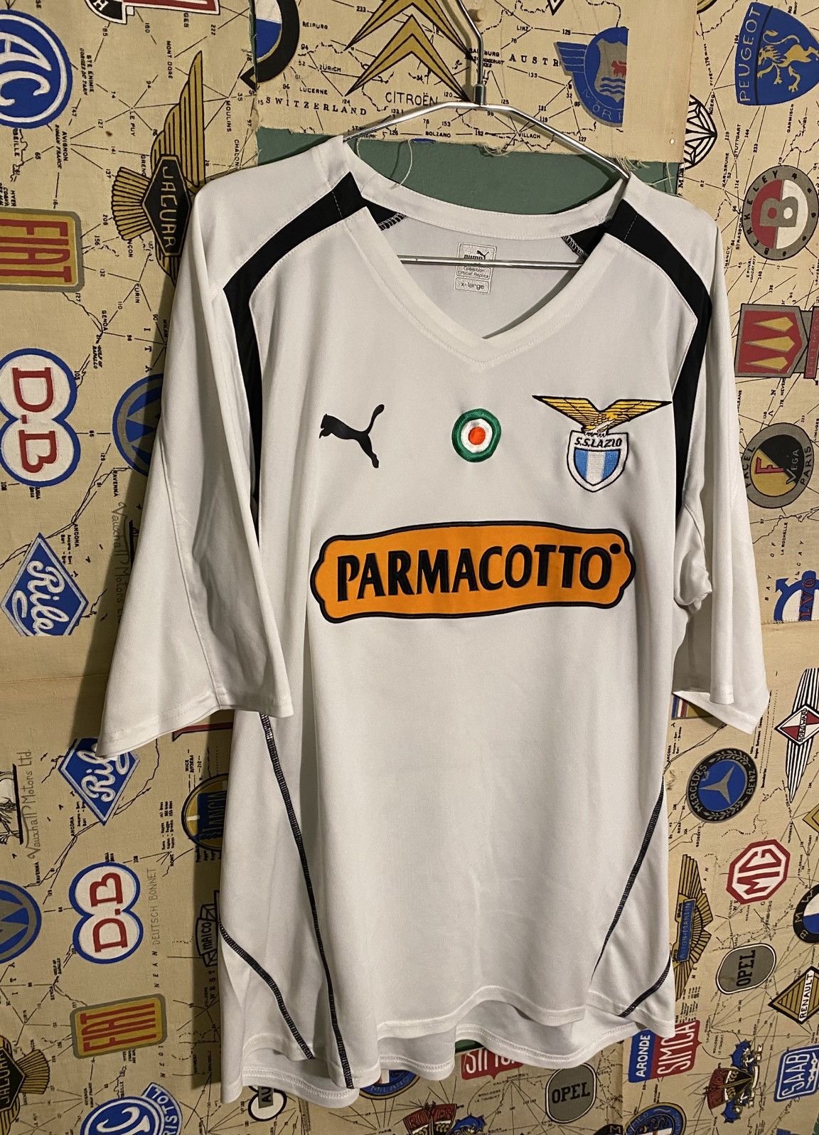 Puma Vintage SS Lazio 2004 Puma Jersey Size US XL / EU 56 / 4 - 1 Thumbnail