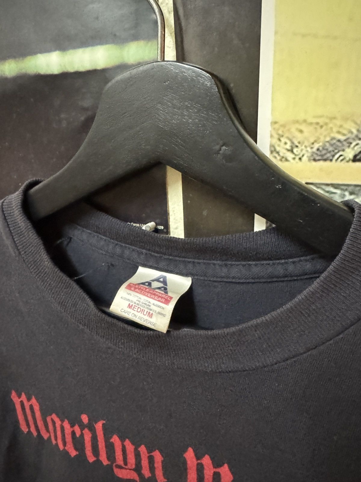 Band Tees Vintage Marilyn Mason Size US M / EU 48-50 / 2 - 2 Thumbnail