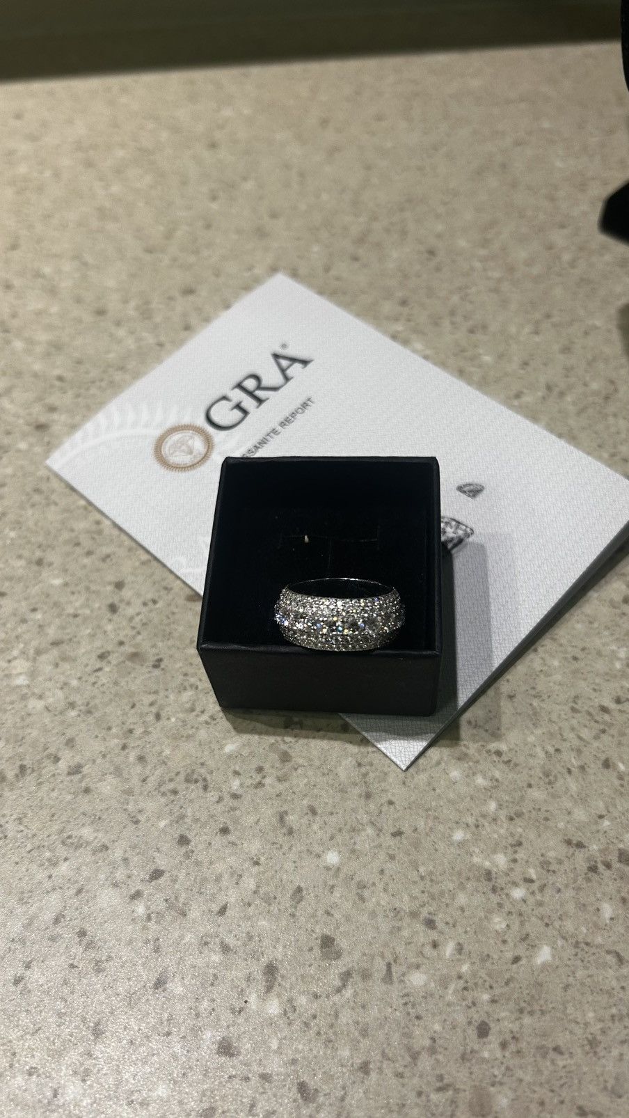 Jewelry Men’s moissanite ring Size ONE SIZE - 10 Thumbnail
