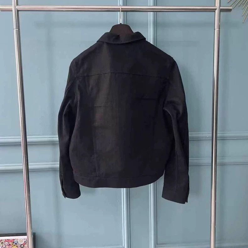 Louis Vuitton Louis Vuitton Black denim jacket Size US M / EU 48-50 / 2 - 2 Thumbnail