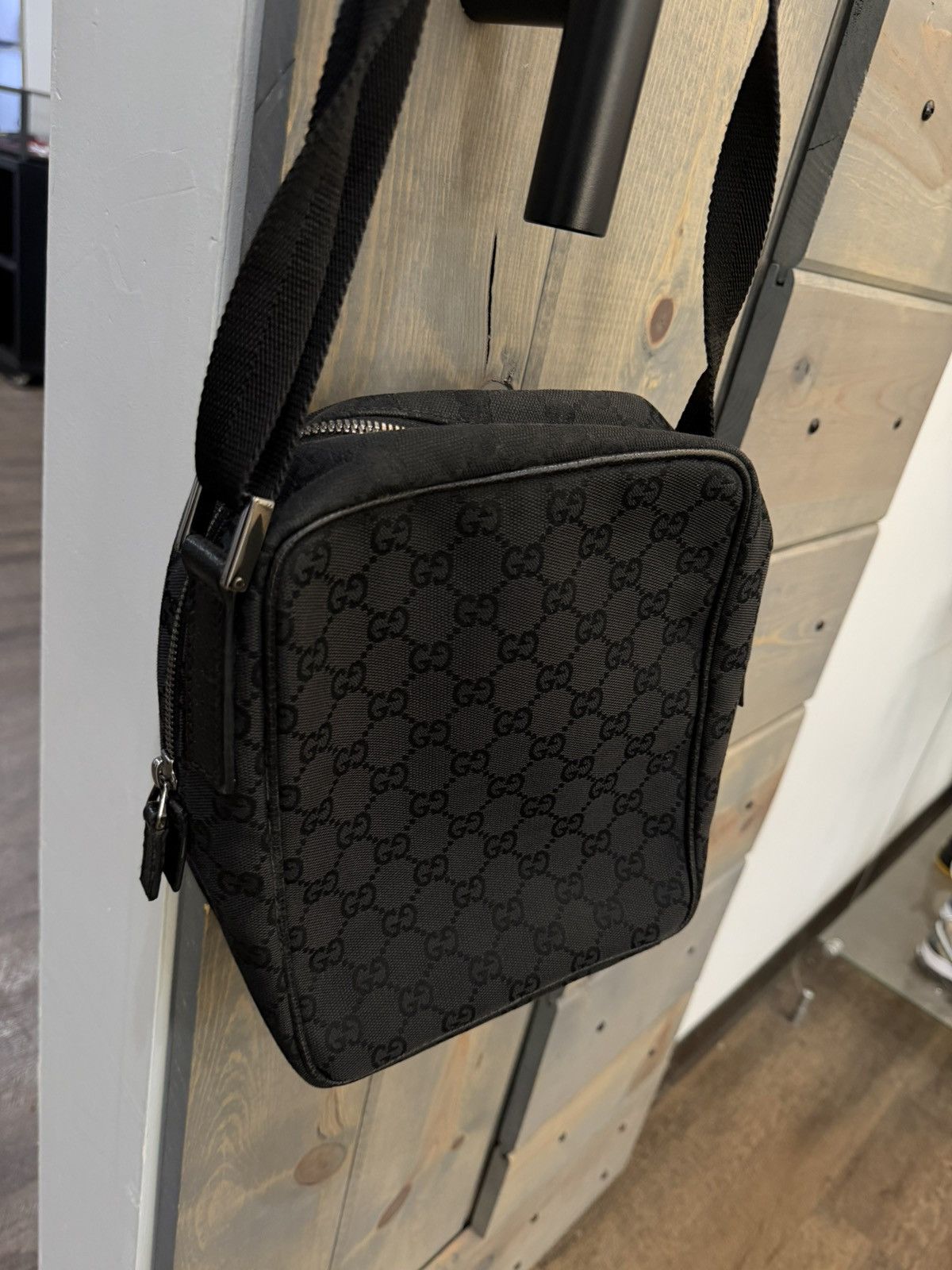 Gucci Gucci GG Canvas Crossbody Shoulder Bag - Size ONE SIZE - 4 Thumbnail