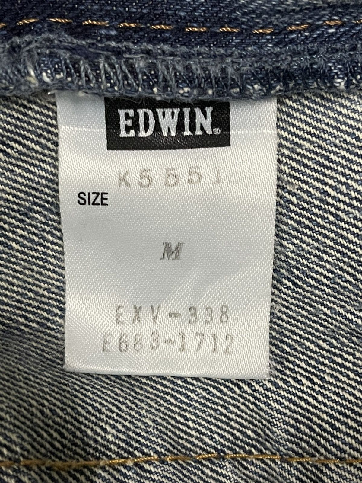 Edwin Vintage Edwin Bush Pant Style Distressed Baggy Jeans Size US 33 - 7 Thumbnail