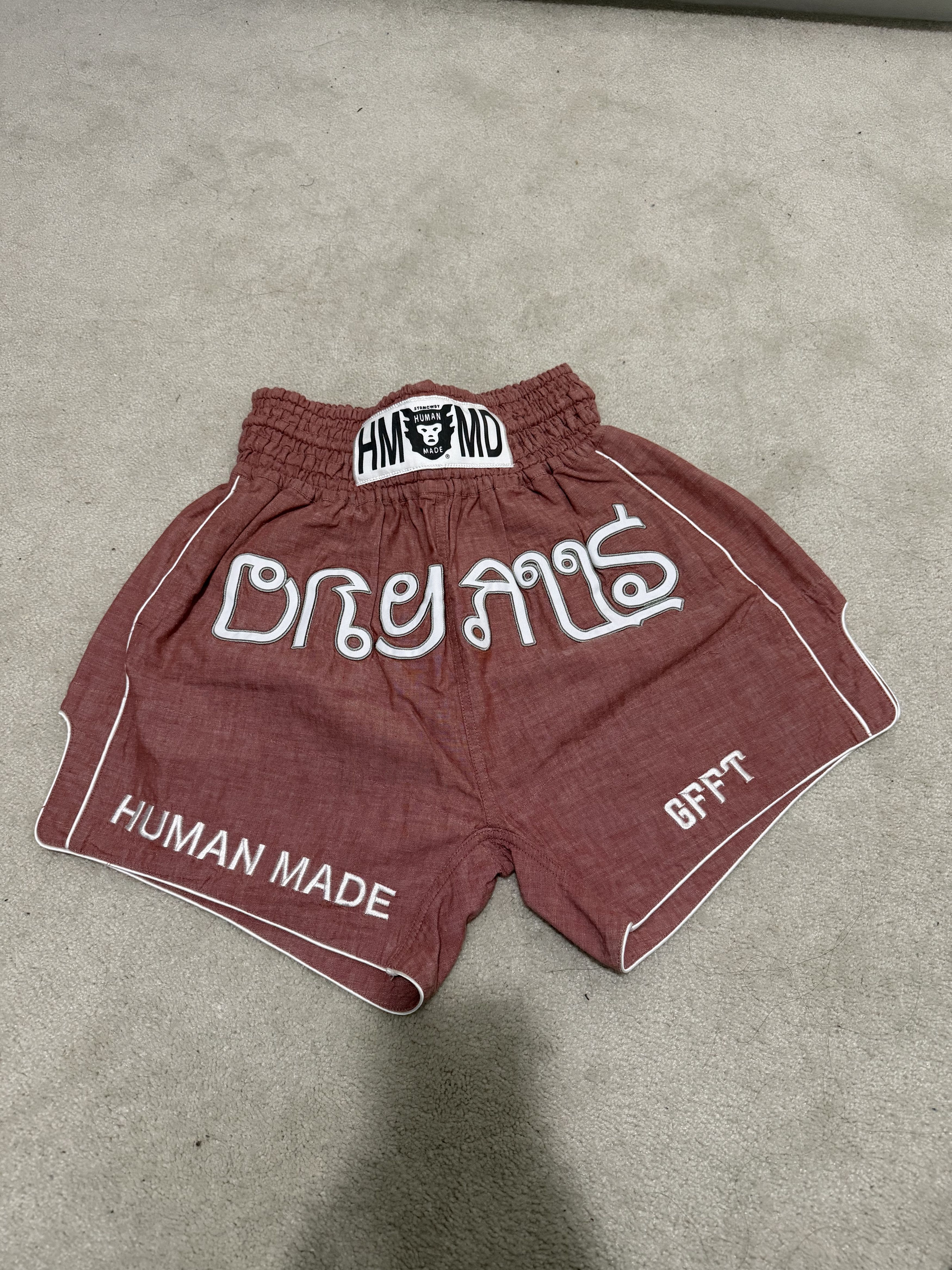 Human Made HUMAN MADE(STRMCWBY) “MUAY THAI SHORTS” Pharrell NIGO