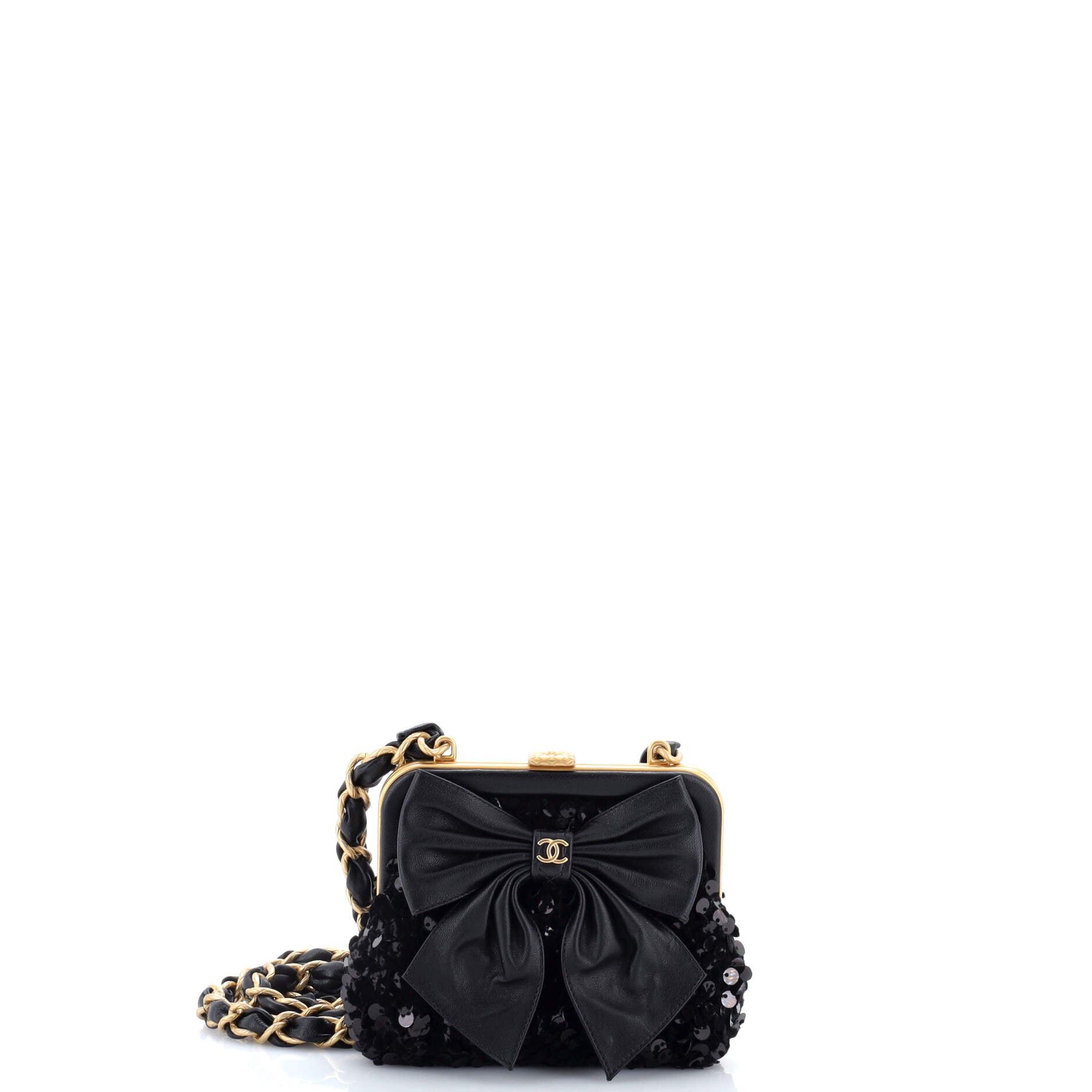 Chanel Bow Frame Clutch With Chain Size ONE SIZE - 1 Thumbnail