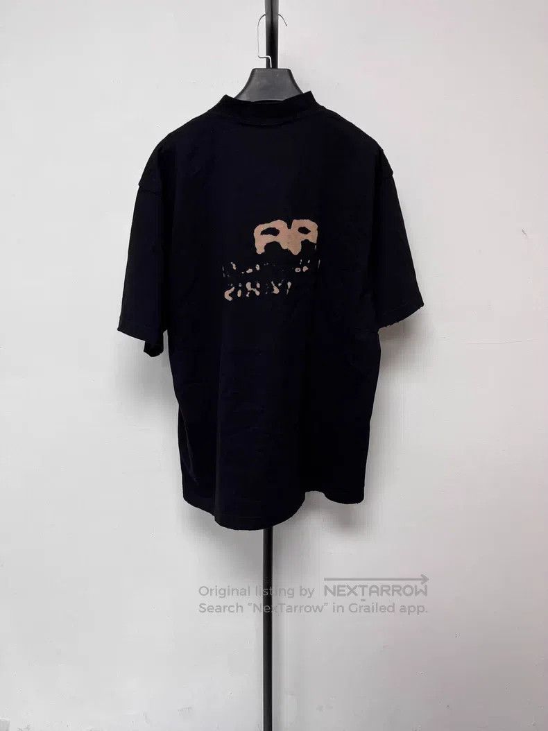 Balenciaga Balenciaga Letter Logo Printed Crew Neck Short Sleeve Drop Size S / US 4 / IT 40 - 2 Thumbnail