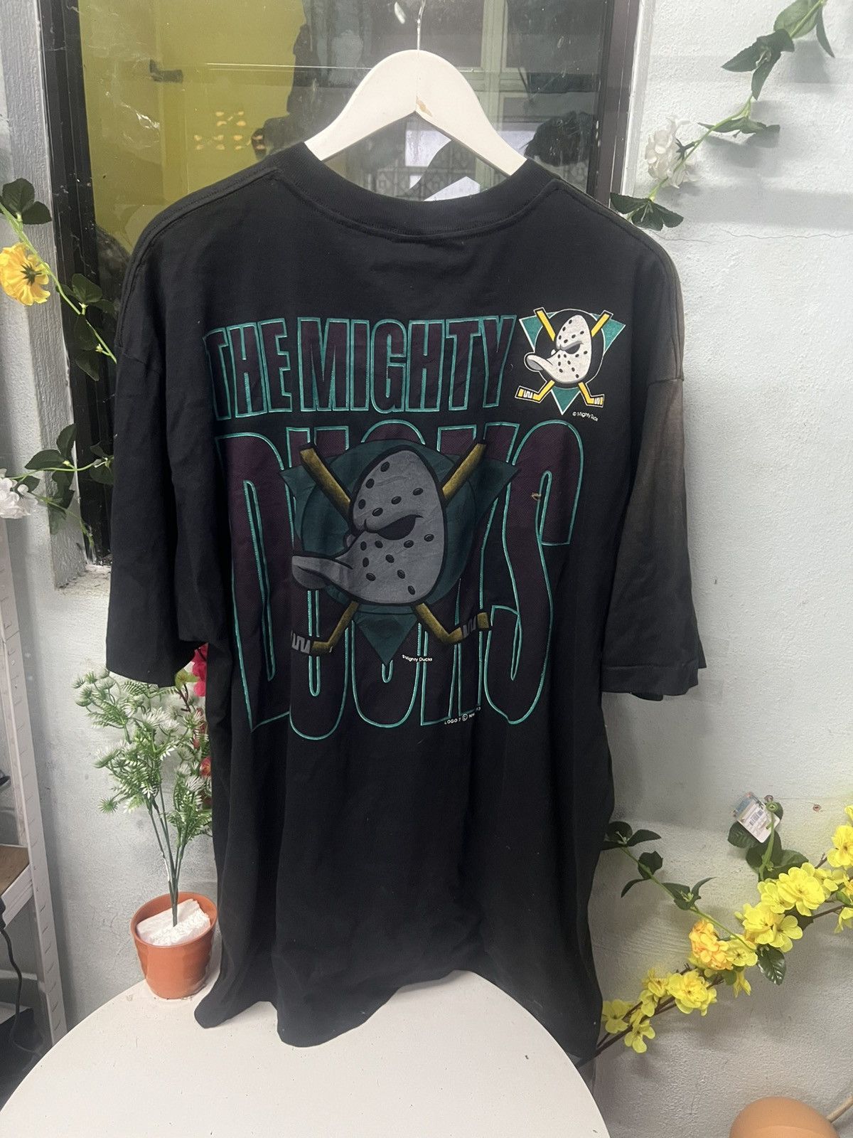 Logo 7 × NHL × Vintage Vintage 1993 Mighty Ducks Size US XXL / EU 58 / 5 - 1 Thumbnail