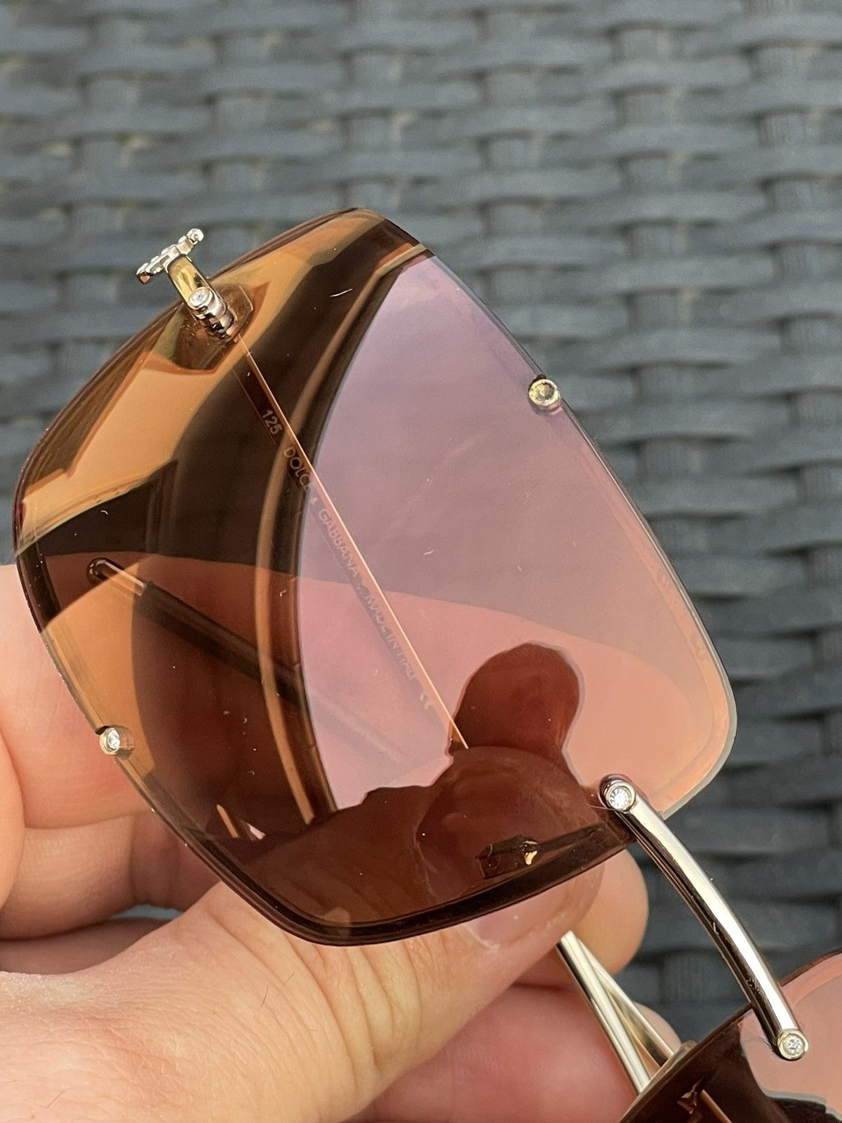 Dolce & Gabbana DOLCE & GABBANA DG 638S G64 Size ONE SIZE - 11 Thumbnail