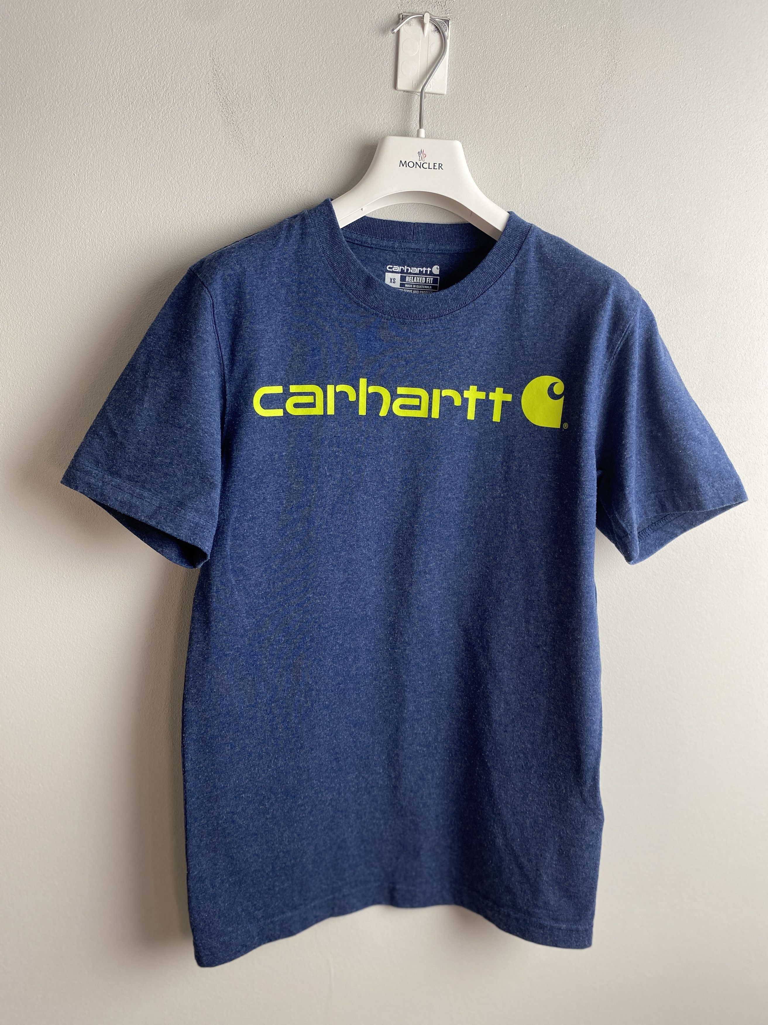Carhartt Carhartt big logo casual t-shirt tee skate rap hip hop Size US XS / EU 42 / 0 - 1 Thumbnail