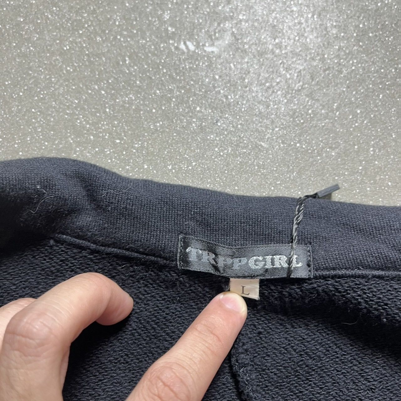 If Six Was Nine × Japanese Brand × Le Grande Bleu (L.G.B.) TRPP GIRL Japanese Brand Fleece Blazer Jacket Size L / US 10 / IT 46 - 2 Thumbnail