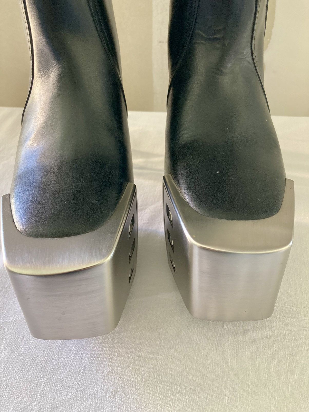 Rick Owens NEVER WORN / RIck Owens Black Bauhaus Platform Boots Size US 9 / EU 42 - 7 Thumbnail