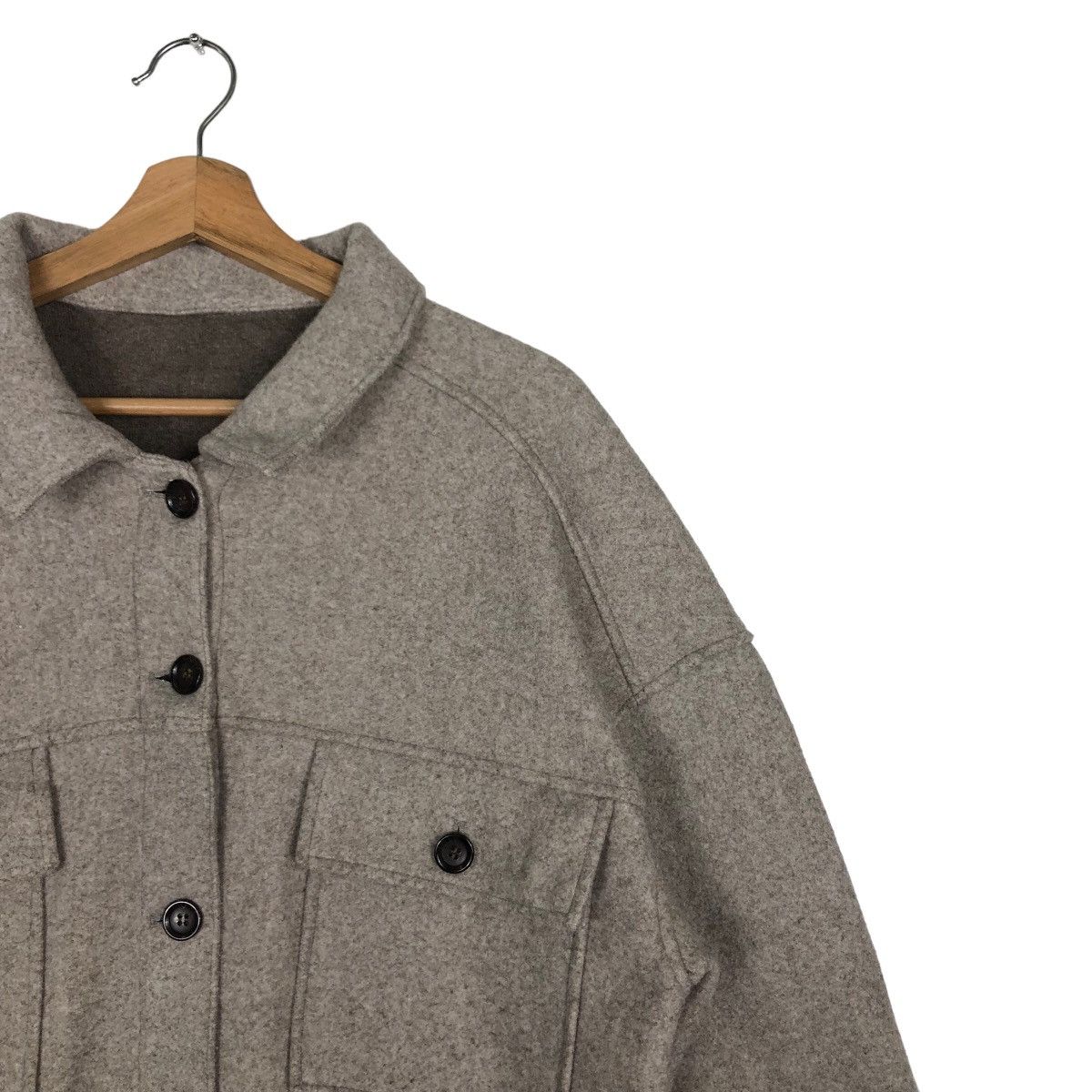 Japanese Brand 🔥90’s Vintage Hikory Chore Wool Jacket Multi Pocket Size US M / EU 48-50 / 2 - 6 Thumbnail