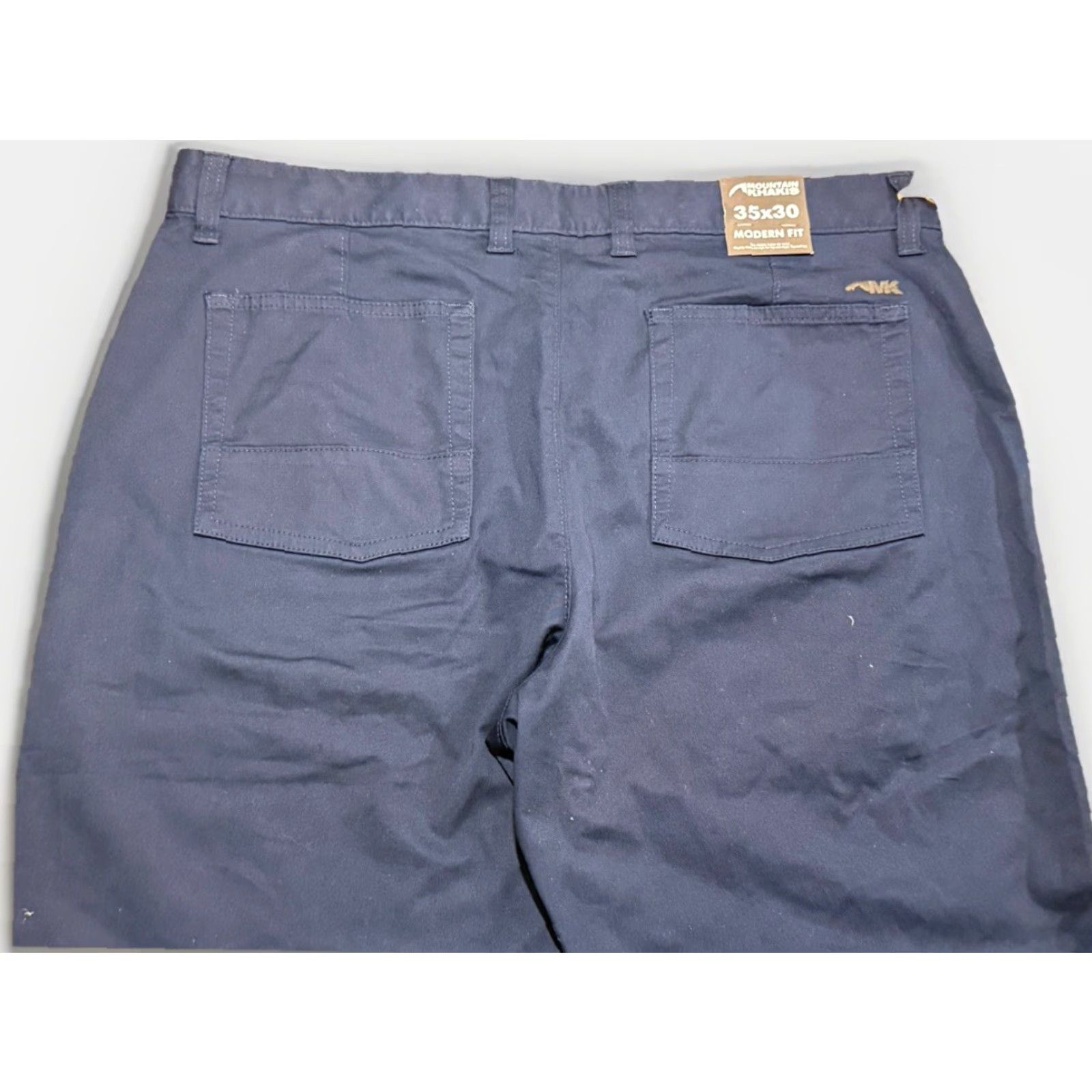 Mountain Khakis NWT Mountain Khaki Men’s Homestead Chino Pant 35x30 Modern Fit Crater Navy Blue Size US 35 - 7 Thumbnail