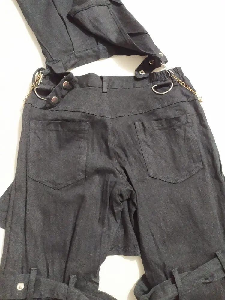 Japanese Brand Ichioku Japan Bondage Punk Pants Size US 28 / EU 44 - 9 Thumbnail