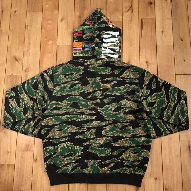 Bape BAPE Tiger Camo Tiger Full Zip Hoodie a bathing ape NIGO Size US M / EU 48-50 / 2 - 5 Thumbnail