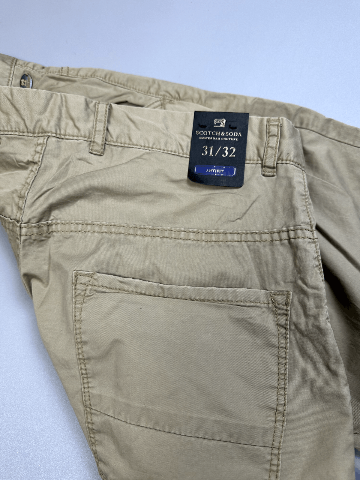 Scotch & Soda Straigh Beige Light Pants Scotch&Soda Medium Size US 31 - 5 Thumbnail