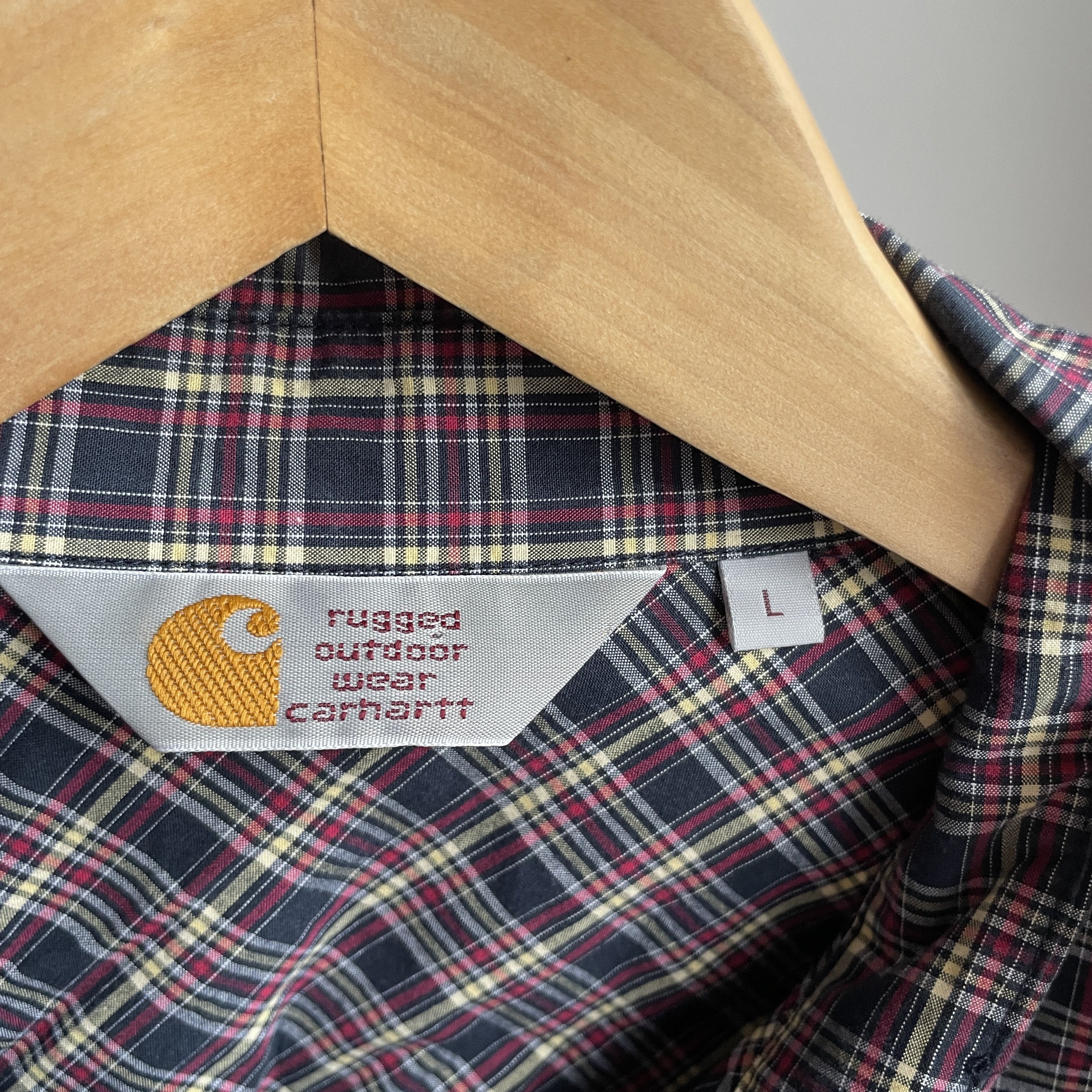 Carhartt Carhartt Plaid Down Western Shirt Size L Size US L / EU 52-54 / 3 - 5 Thumbnail