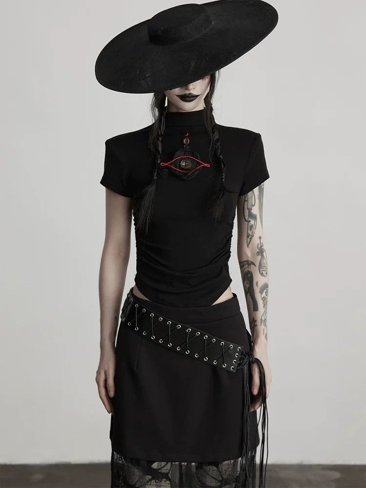 Other Black eye details high neck t-shirt Size M / US 6-8 / IT 42-44 - 1 Thumbnail