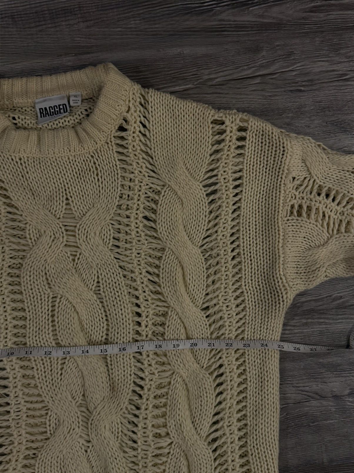 The Ragged Priest The Ragged Priest distressed knit sweater Size US XL / EU 56 / 4 - 4 Thumbnail
