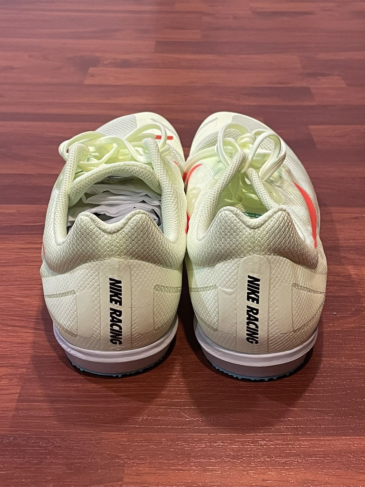 Nike Nike Zoom Rival D 10 Volt Turquoise Orange size mens 11.5 Size US 11.5 / EU 44-45 - 6 Thumbnail