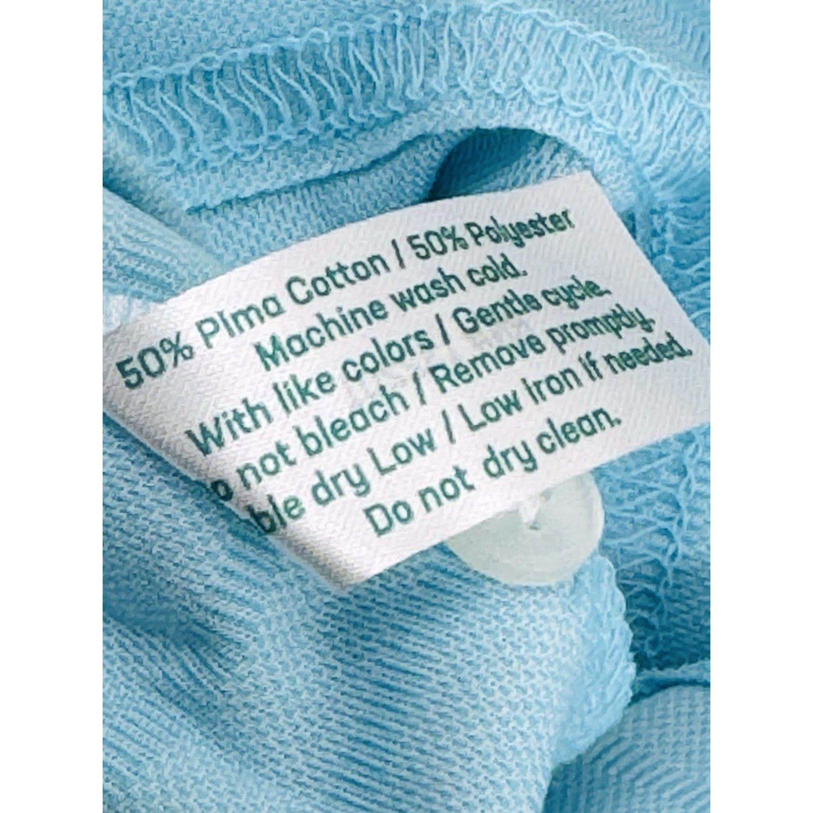Vintage Criquet Polo Shirt XL Lightweight Embroidered Logo Striped Greenish Blue Crew Neck Adult MENS Size US XL / EU 56 / 4 - 6 Thumbnail