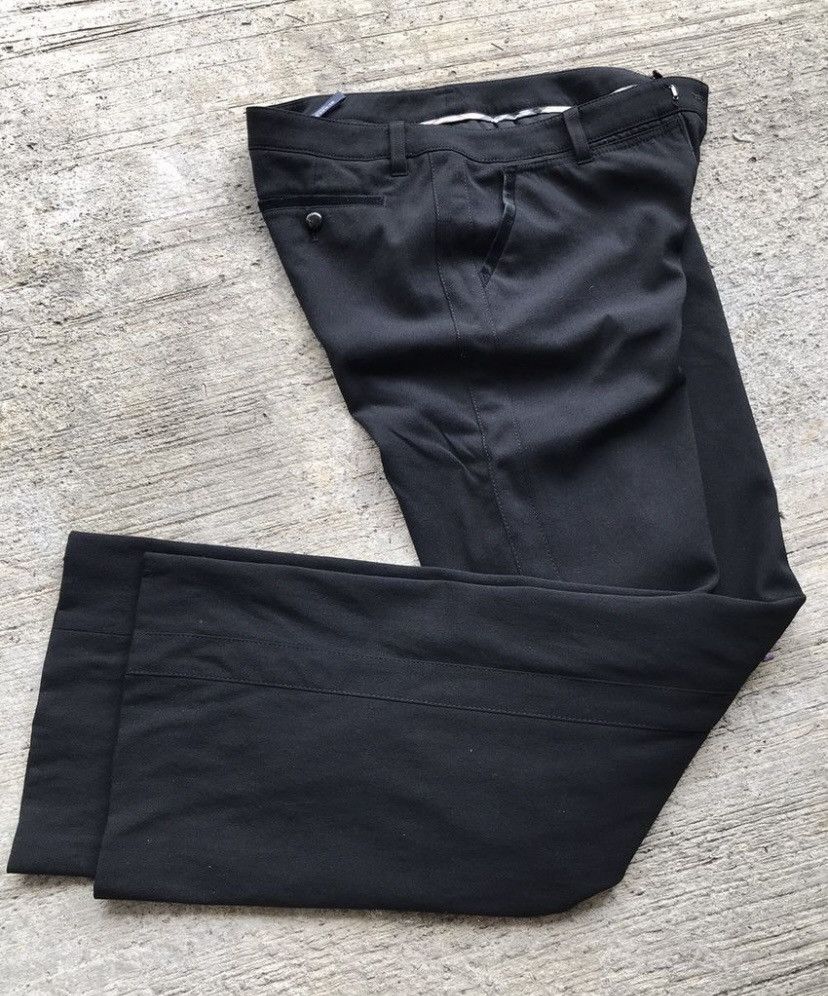 Burberry Burberry London Black Mohair Tuxedo Trousers Pants Size 40 Size US 31 - 3 Thumbnail