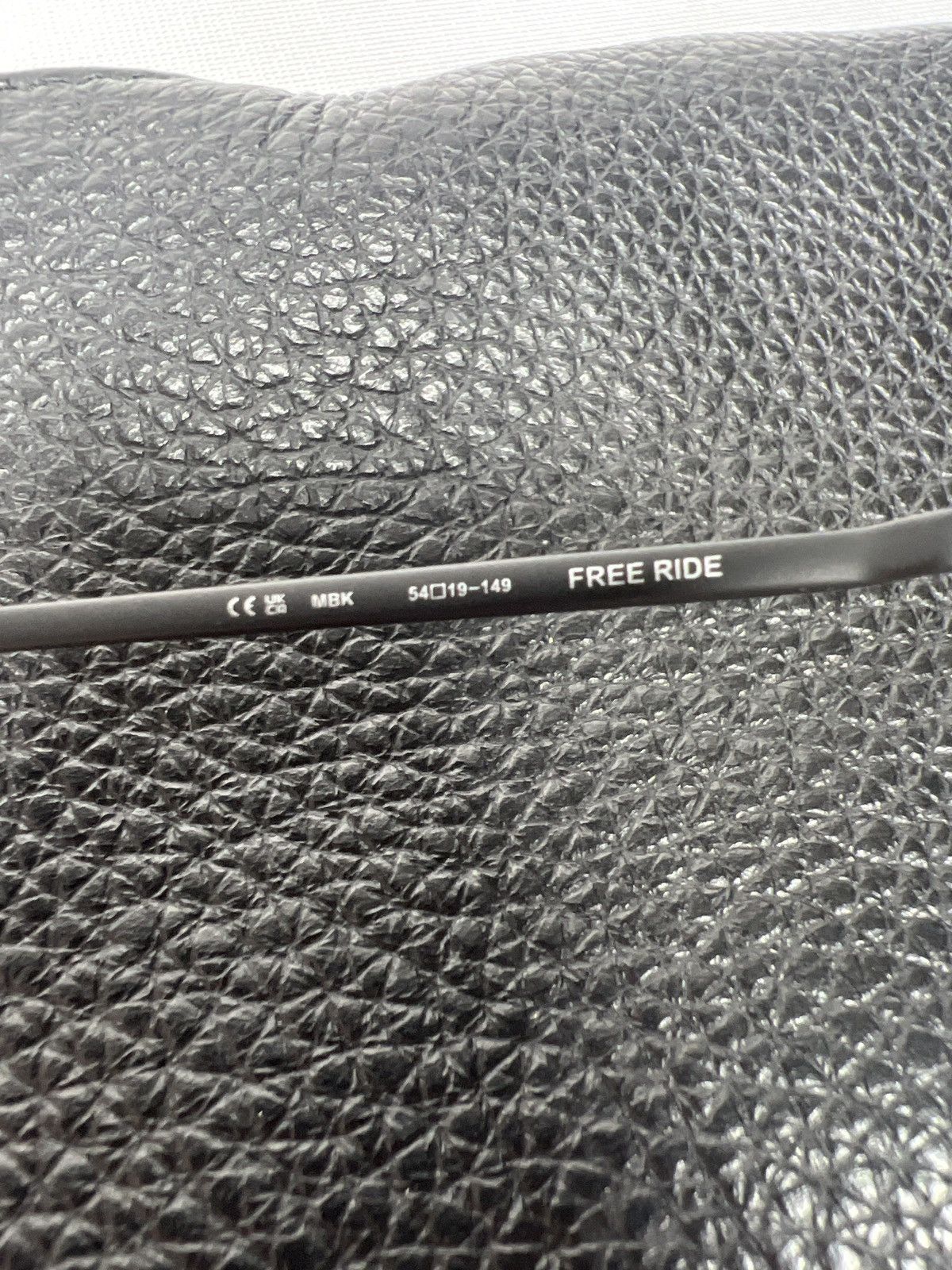 Chrome Hearts Chrome Hearts Free Ride MBK Matte Black 54-19-149 Sunglasses Size ONE SIZE - 10 Thumbnail