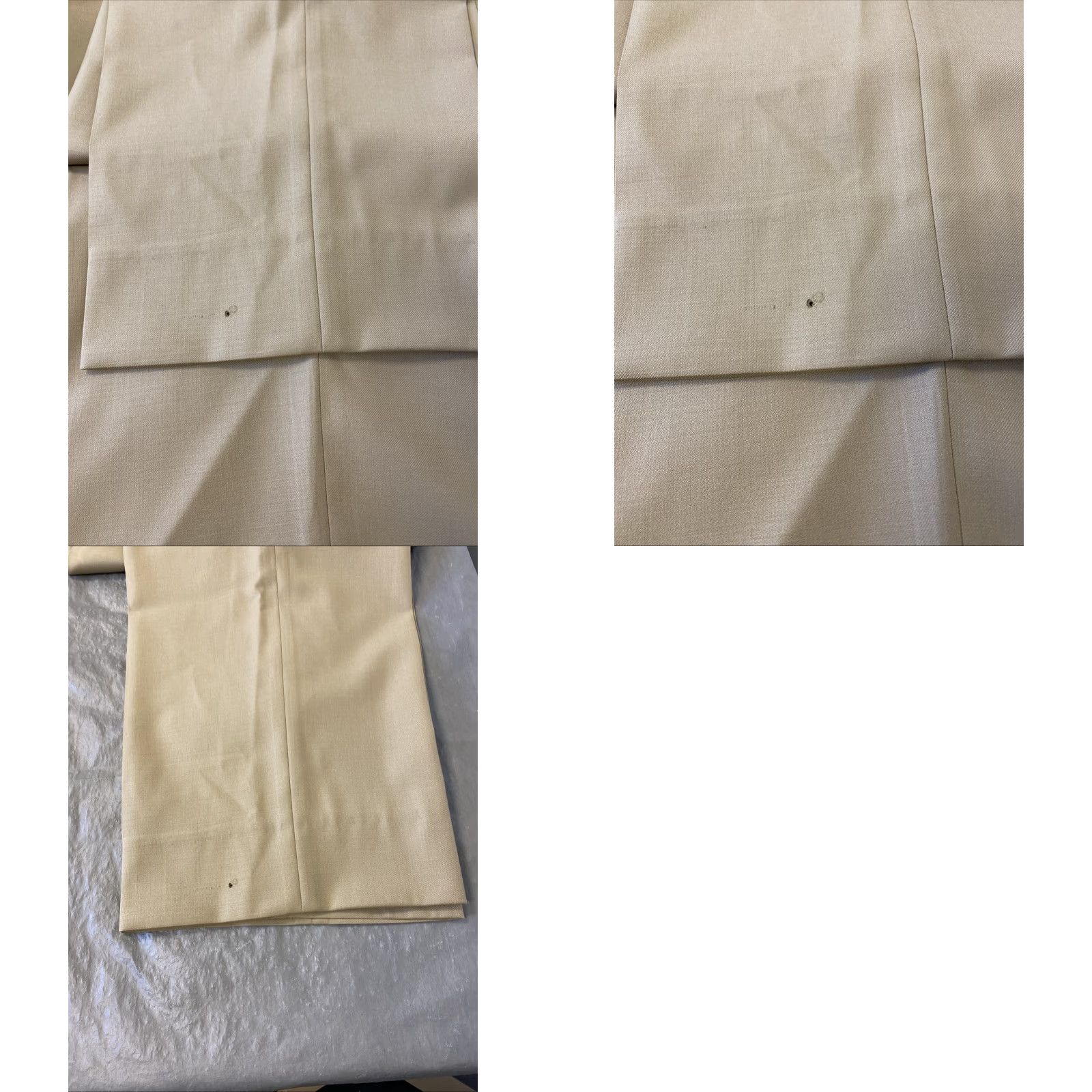 Vintage MENS PAUL BETENLY 35R FLORENCE DRESS PANTS KHAKI 100% WOOL FLAT FRONT STRAIGHT FIT 35x30 Size US 35 - 8 Thumbnail