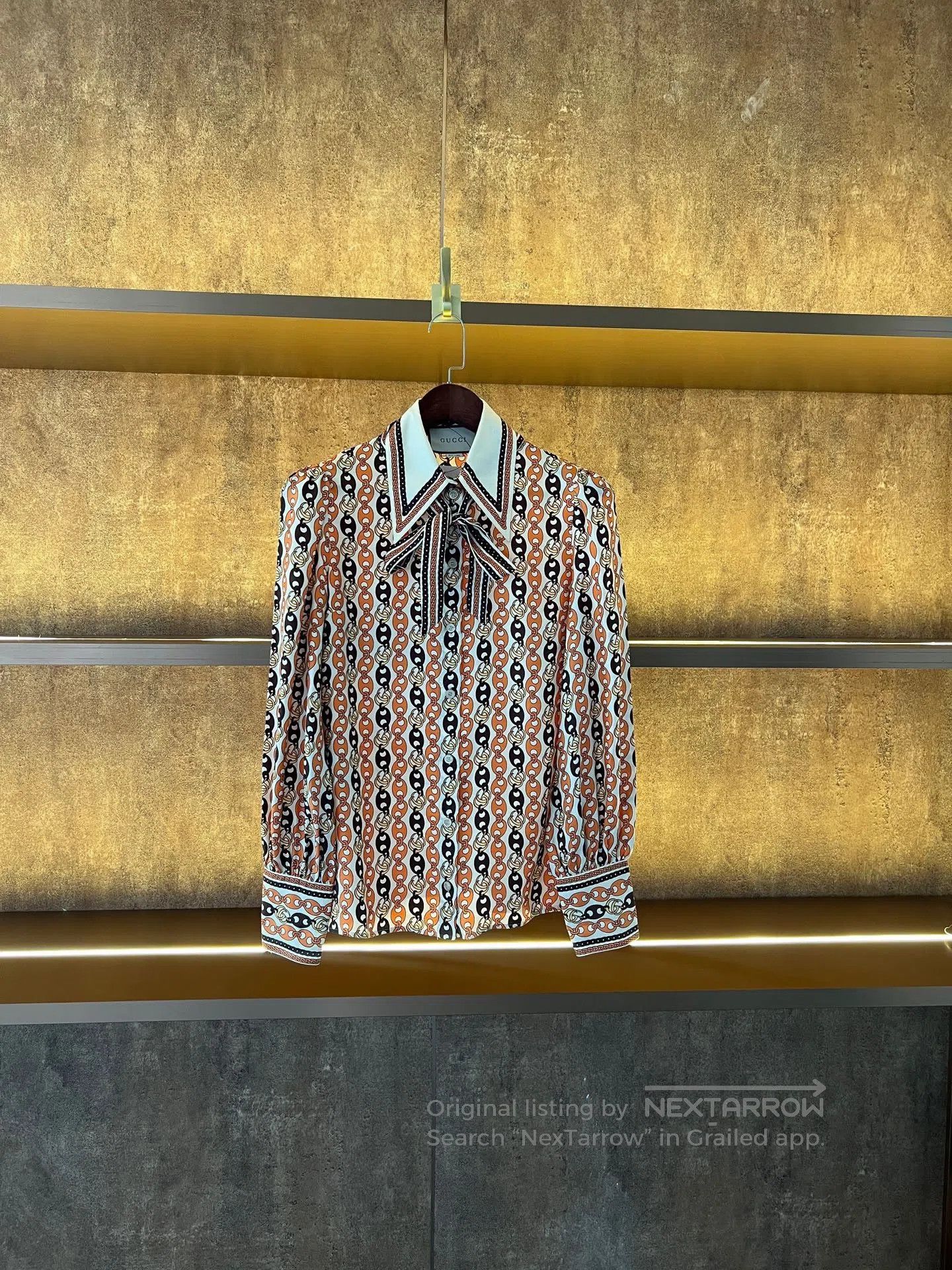 Gucci Guicci Buckle Shirt| Size S / US 4 / IT 40 - 1 Thumbnail
