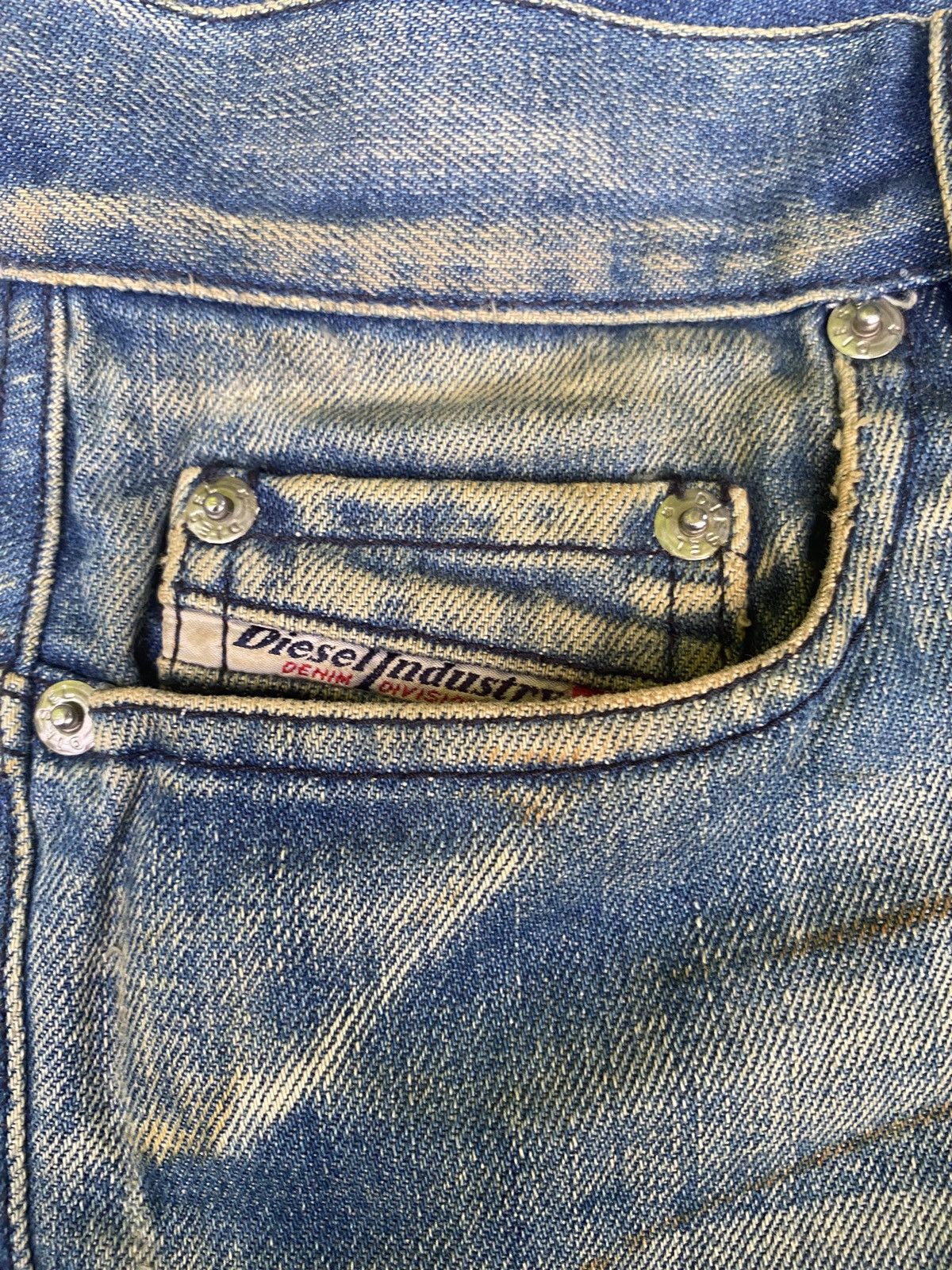 Diesel × Vintage Vintage diesel industry denim Size US 30 / EU 46 - 5 Thumbnail