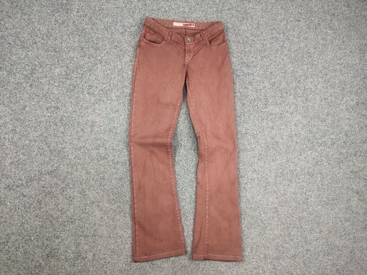 Miss Sixty Vintage Miss Sixty Y2K Style Flared Denim brown Jeans Size 24" / US 00 / IT 34 - 1 Thumbnail
