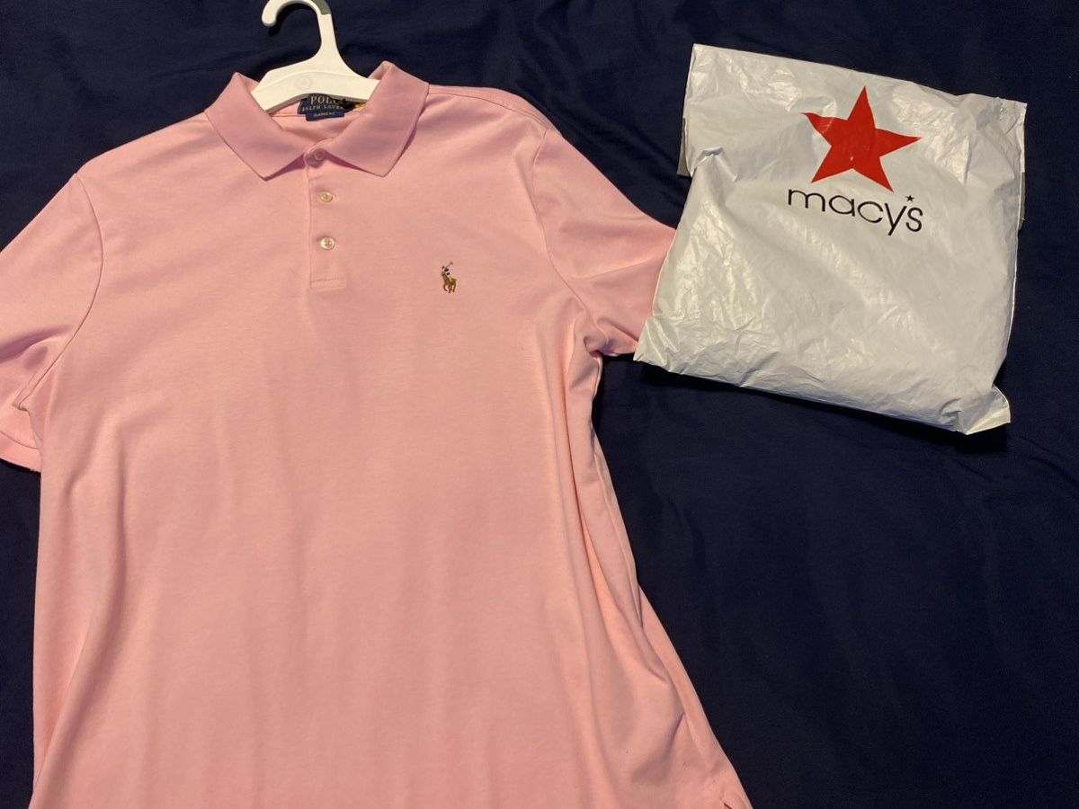 Polo Ralph Lauren Light Pink Polo, Brown Horse Size US M / EU 48-50 / 2 - 1 Thumbnail