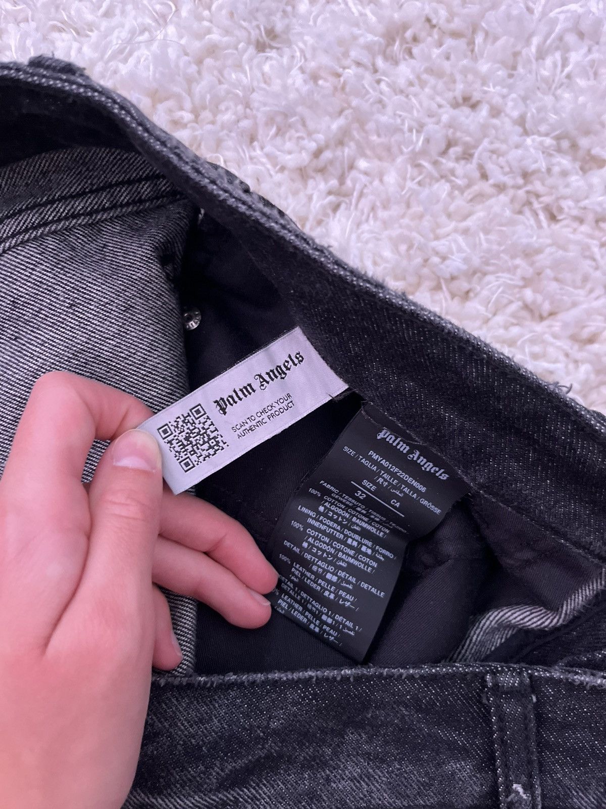 Palm Angels Palm Angels Patchwork Jeans Size US 32 / EU 48 - 10 Thumbnail