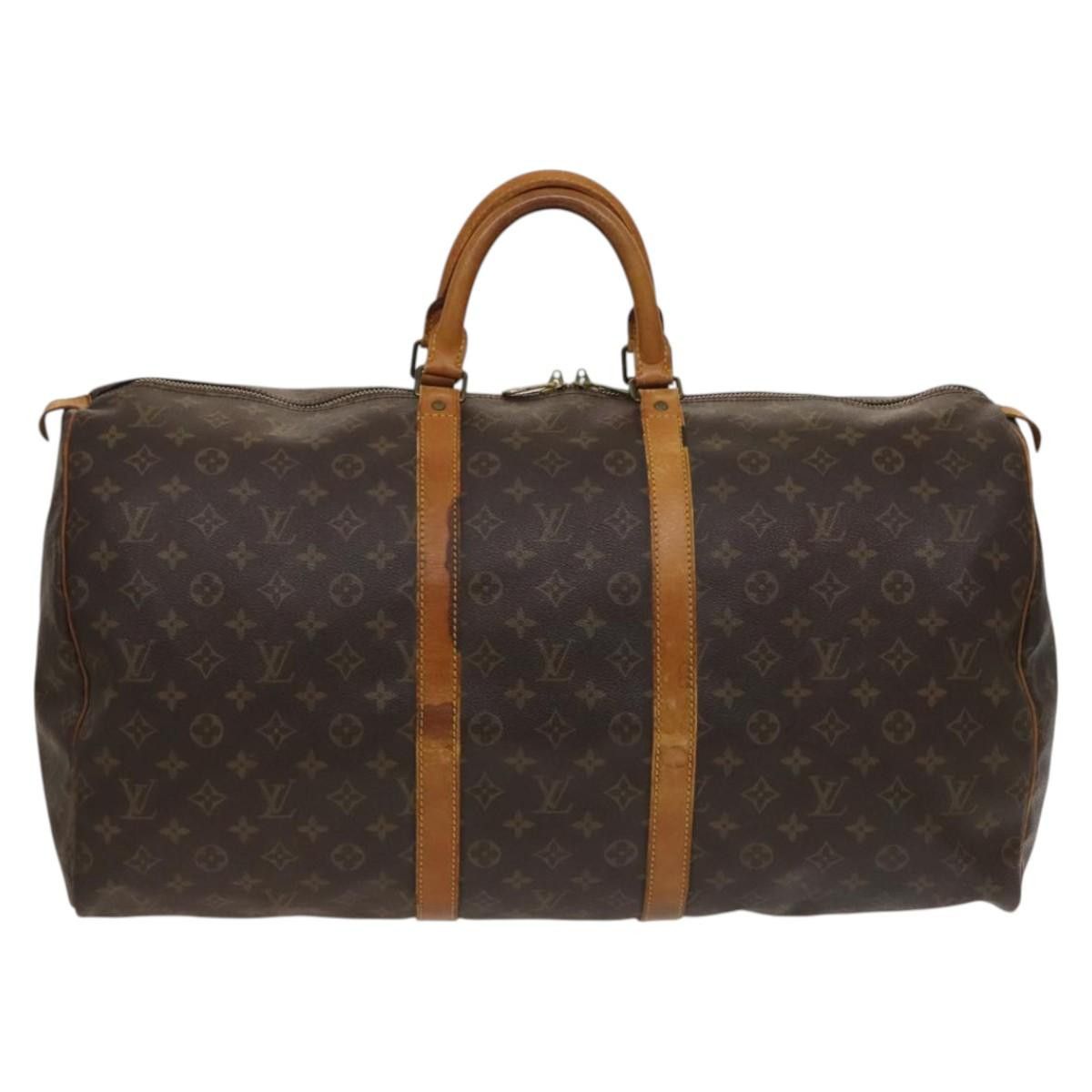 Louis Vuitton LOUIS VUITTON Monogram Keepall 55 Boston Bag M41424 Size ONE SIZE - 13 Thumbnail