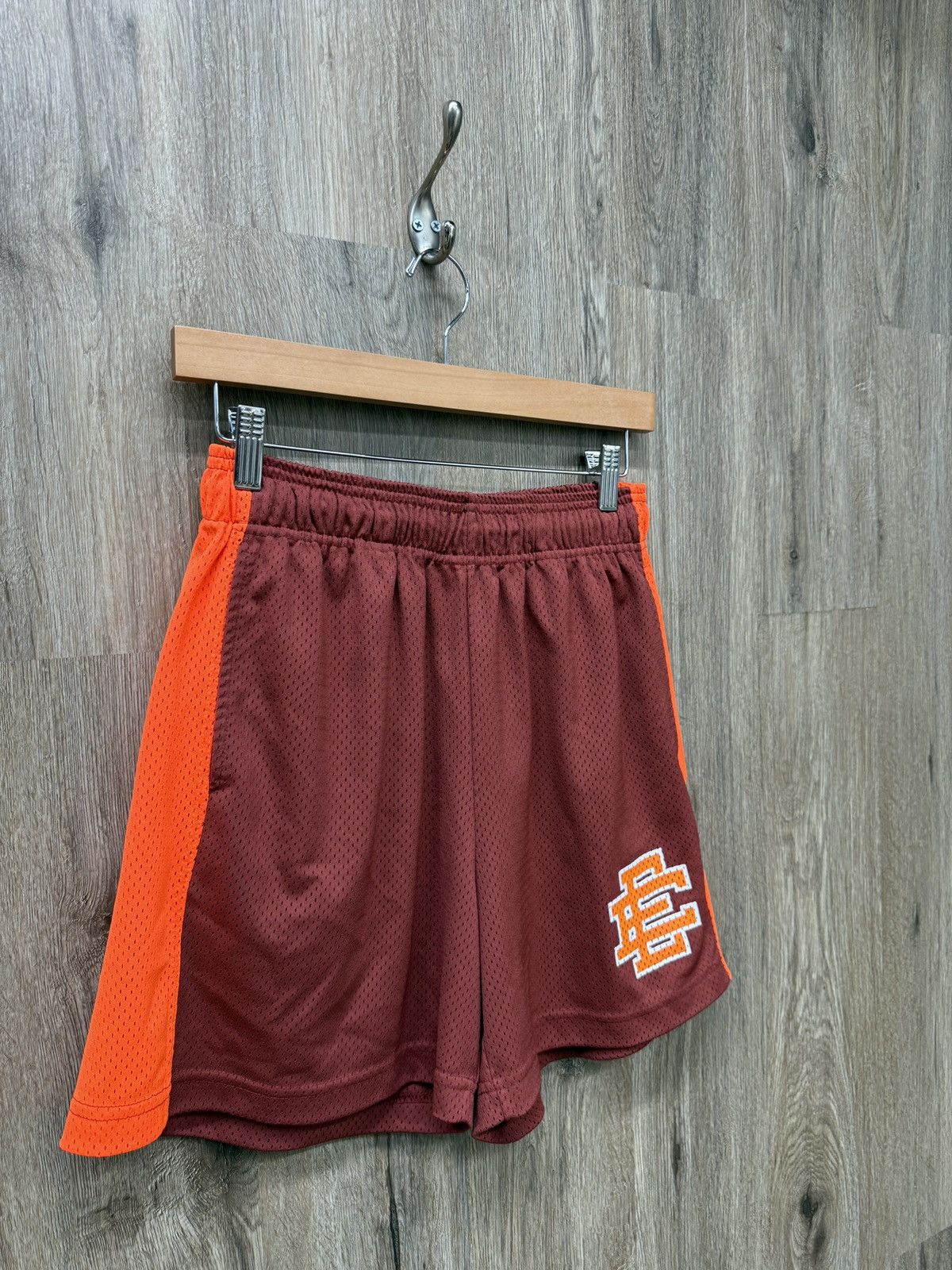 Eric Emanuel Eric Emmanuel Orange/Burgandy Shorts Size US 31 - 2 Thumbnail
